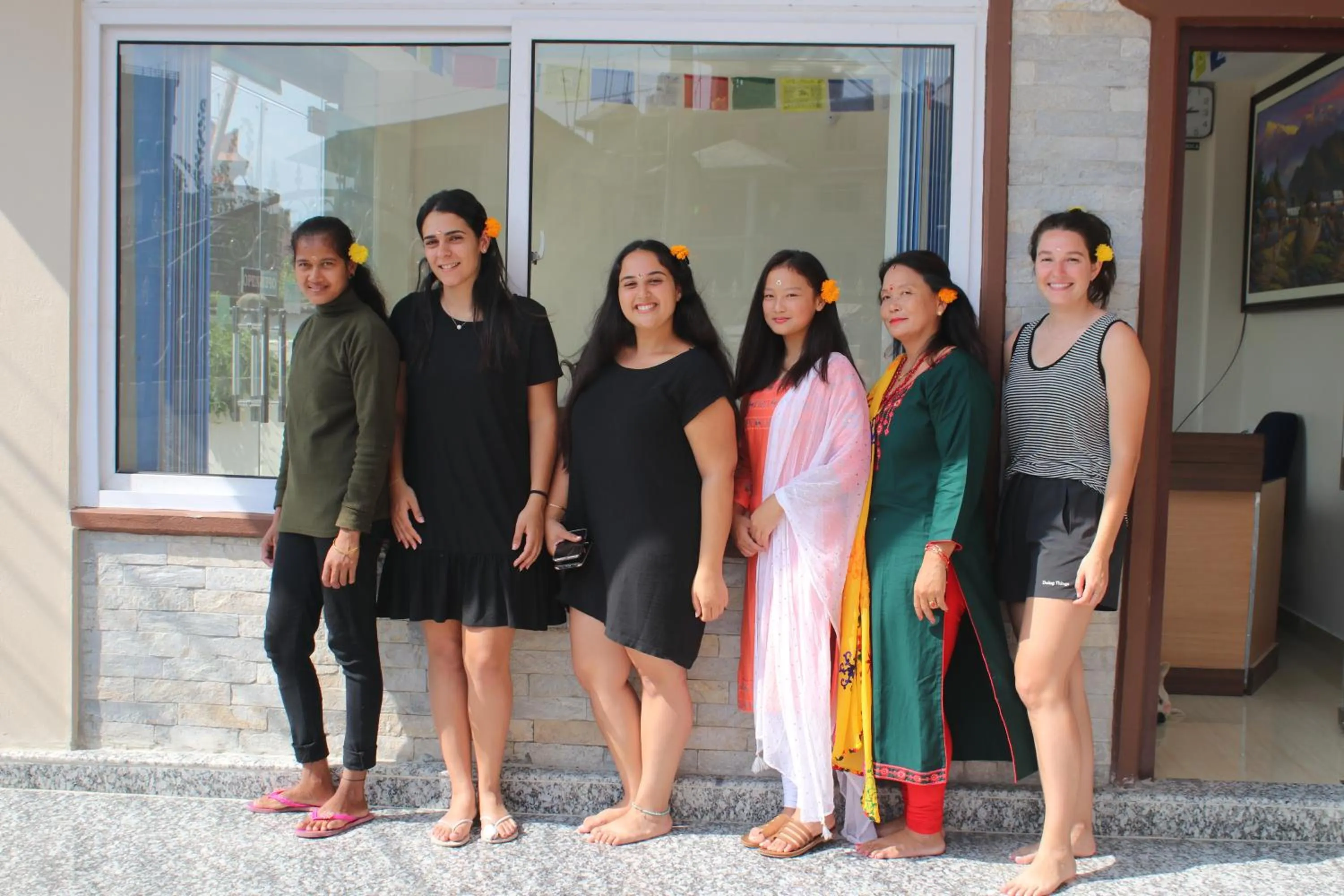 People in Pokhara Tourist Home