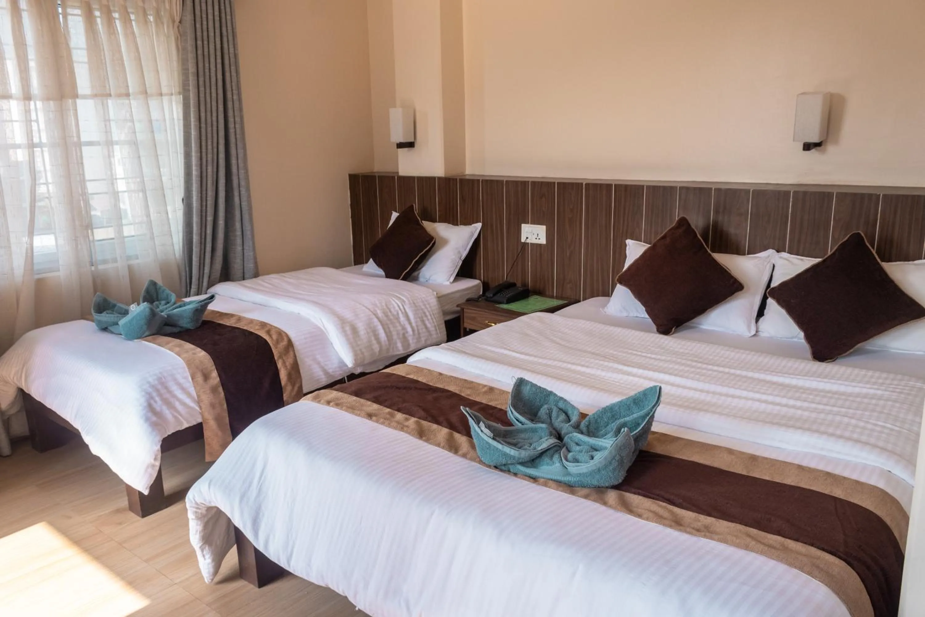 Bedroom in Pokhara Tourist Home