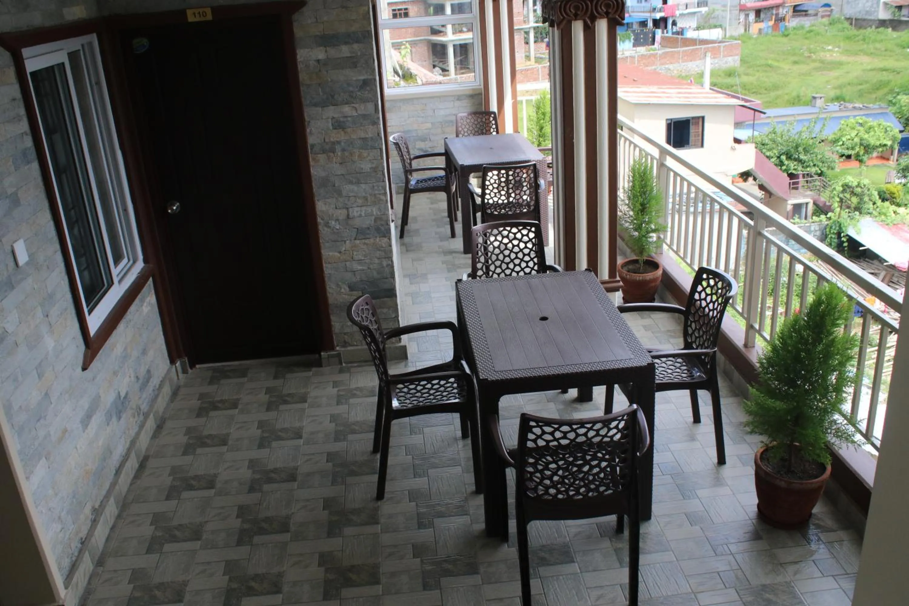 Balcony/Terrace in Pokhara Tourist Home