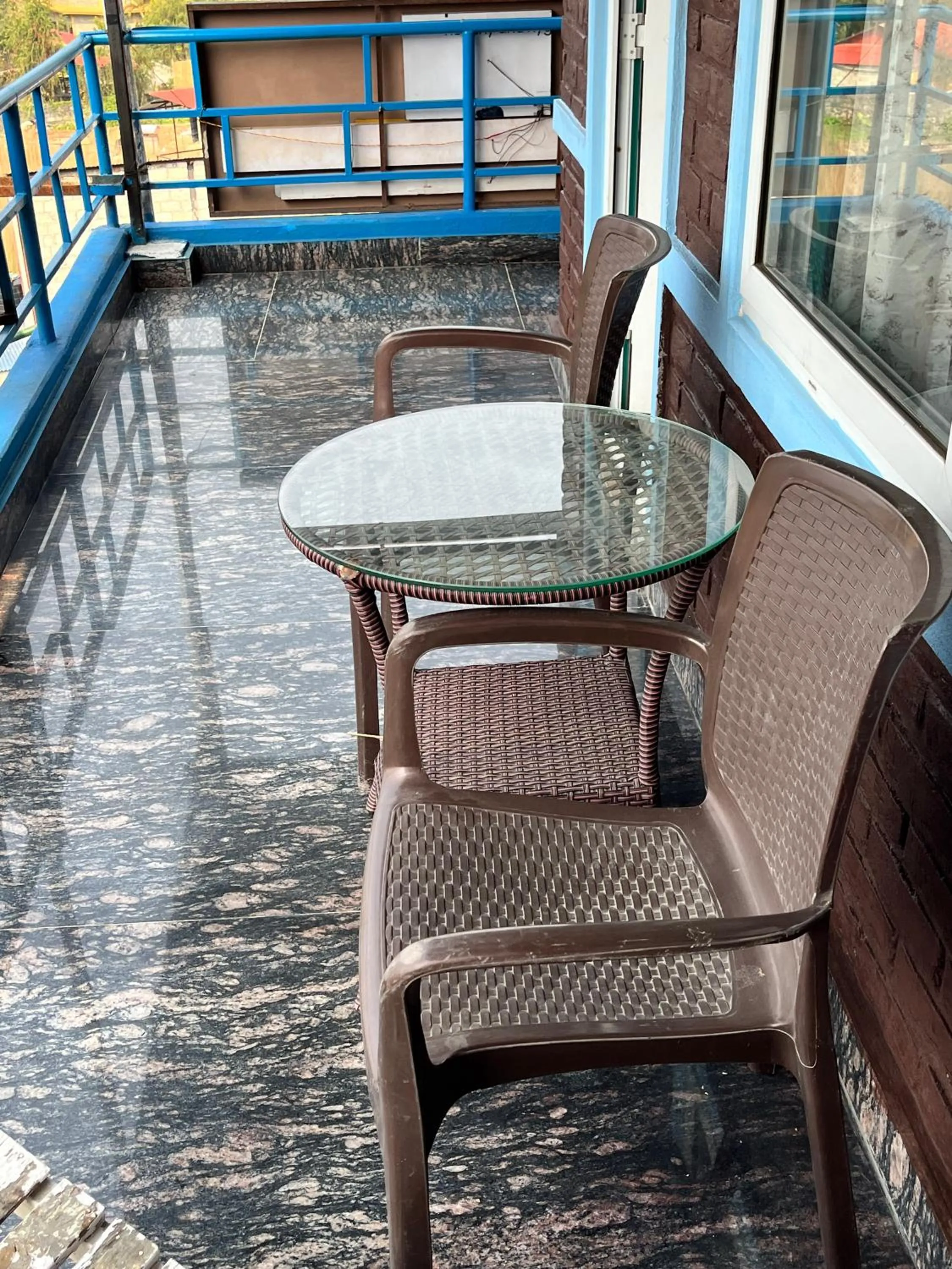 Patio in Pokhara Tourist Home