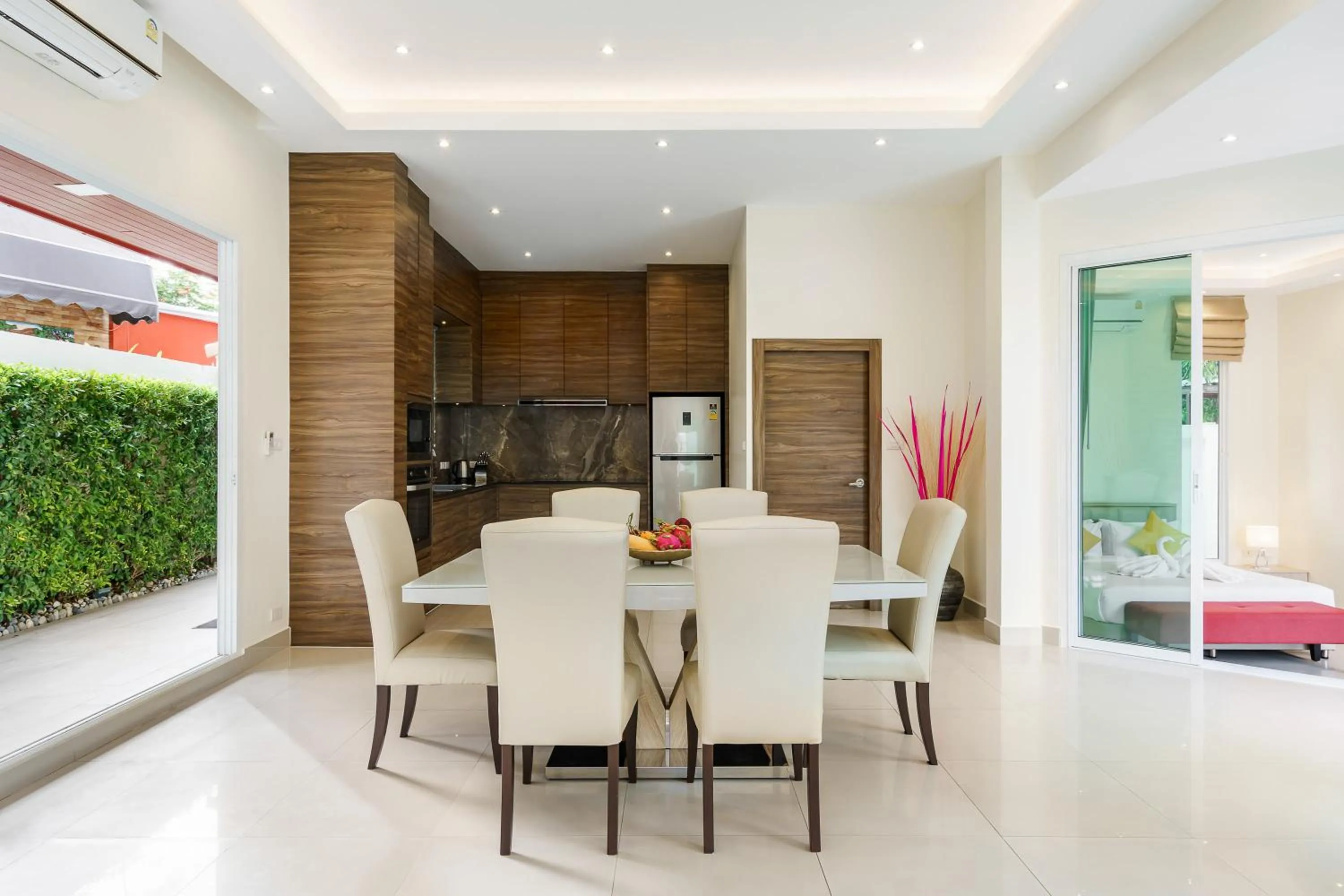 Dining area in Luxury Pool Villa A14 3BR 6-8 Persons