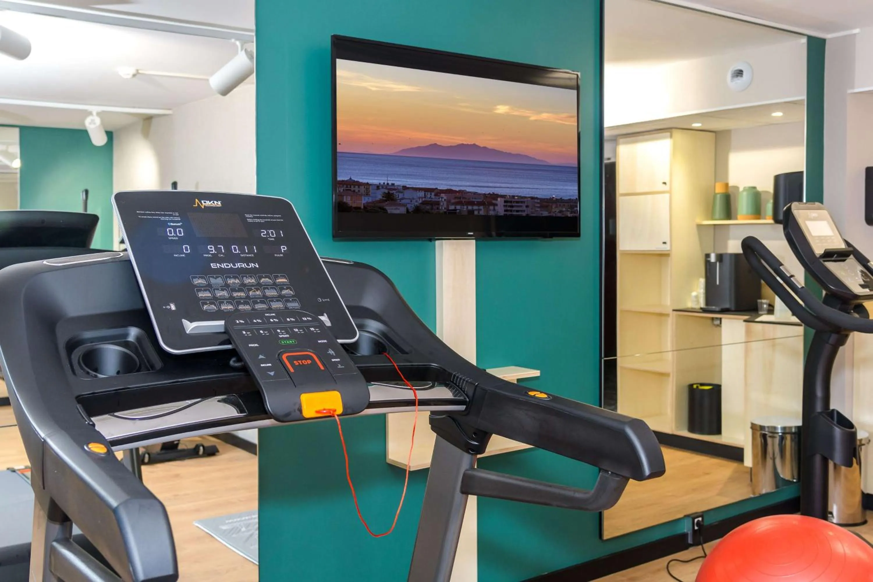 Fitness centre/facilities in Best Western Montecristo-Bastia