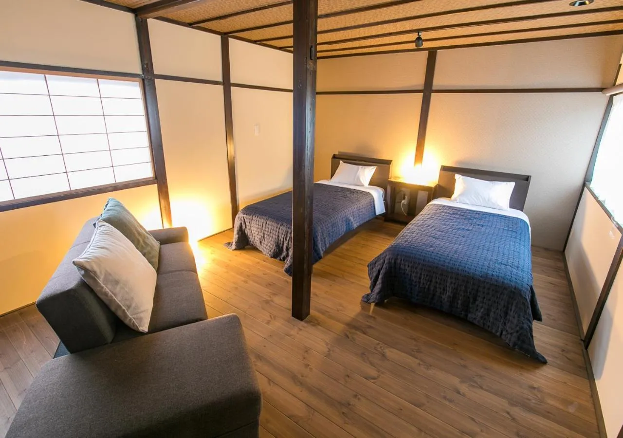 Photo of the whole room, Bed in Wow! KANAZAWA STAY