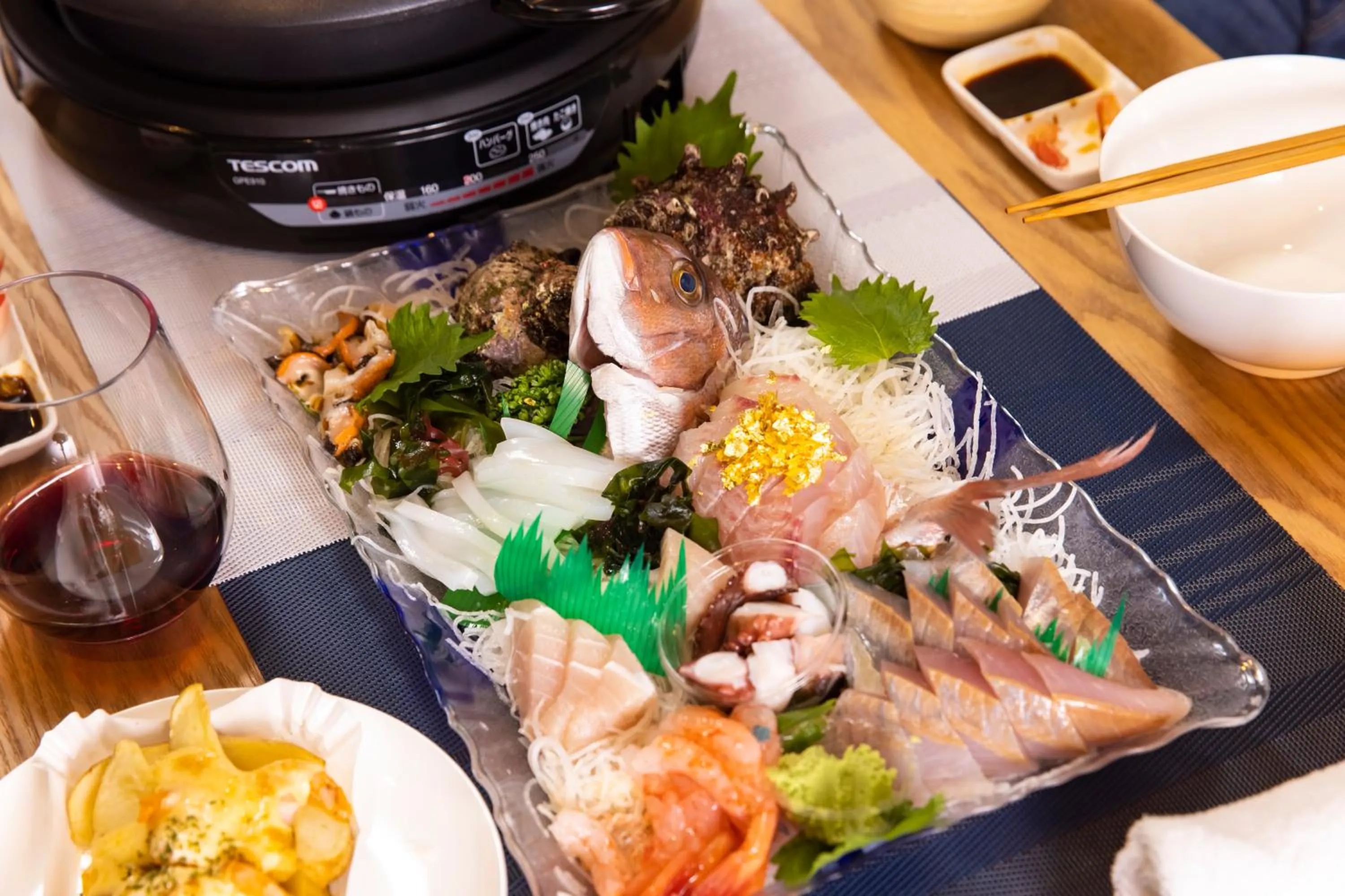 Dinner in Wow! KANAZAWA STAY