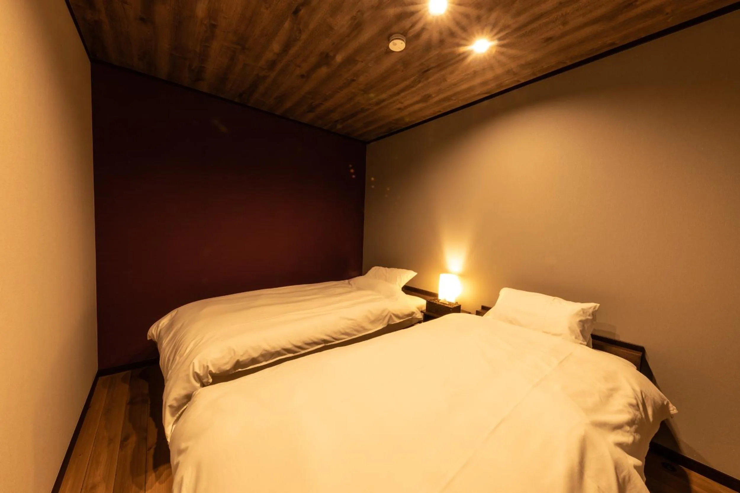 Bed in Wow! KANAZAWA STAY