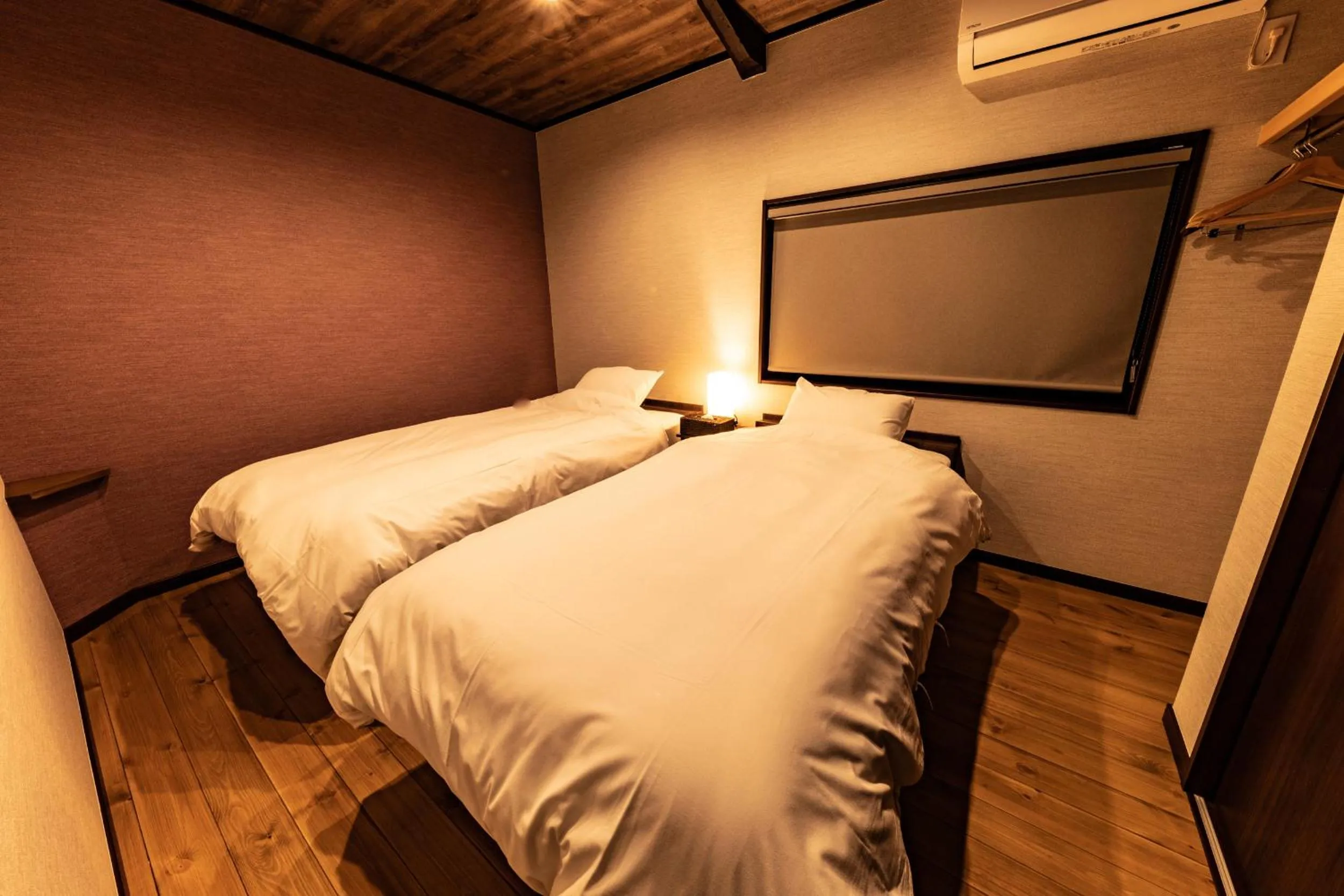 Bed in Wow! KANAZAWA STAY