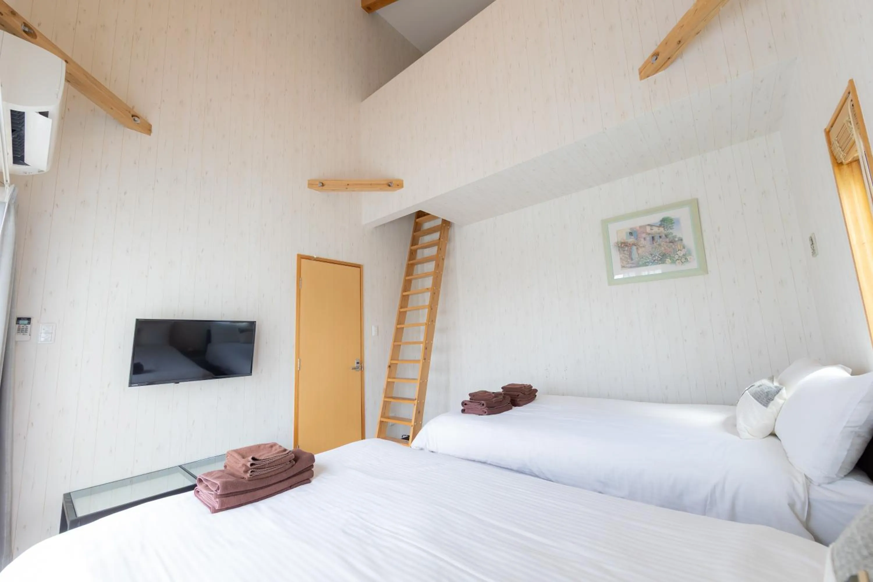 Bed in Hanare AOZORA