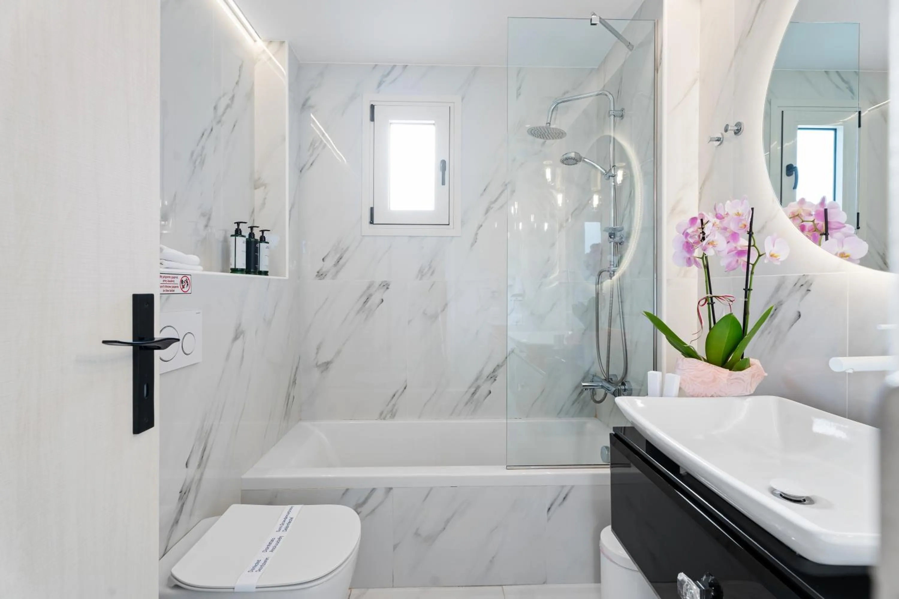 Shower in Frunze Luxury Apartments