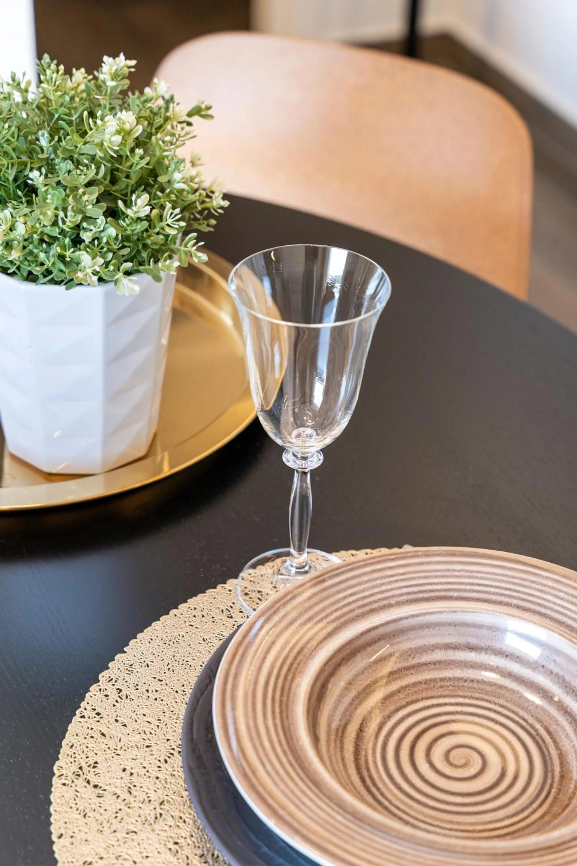 Dining area in Frunze Luxury Apartments