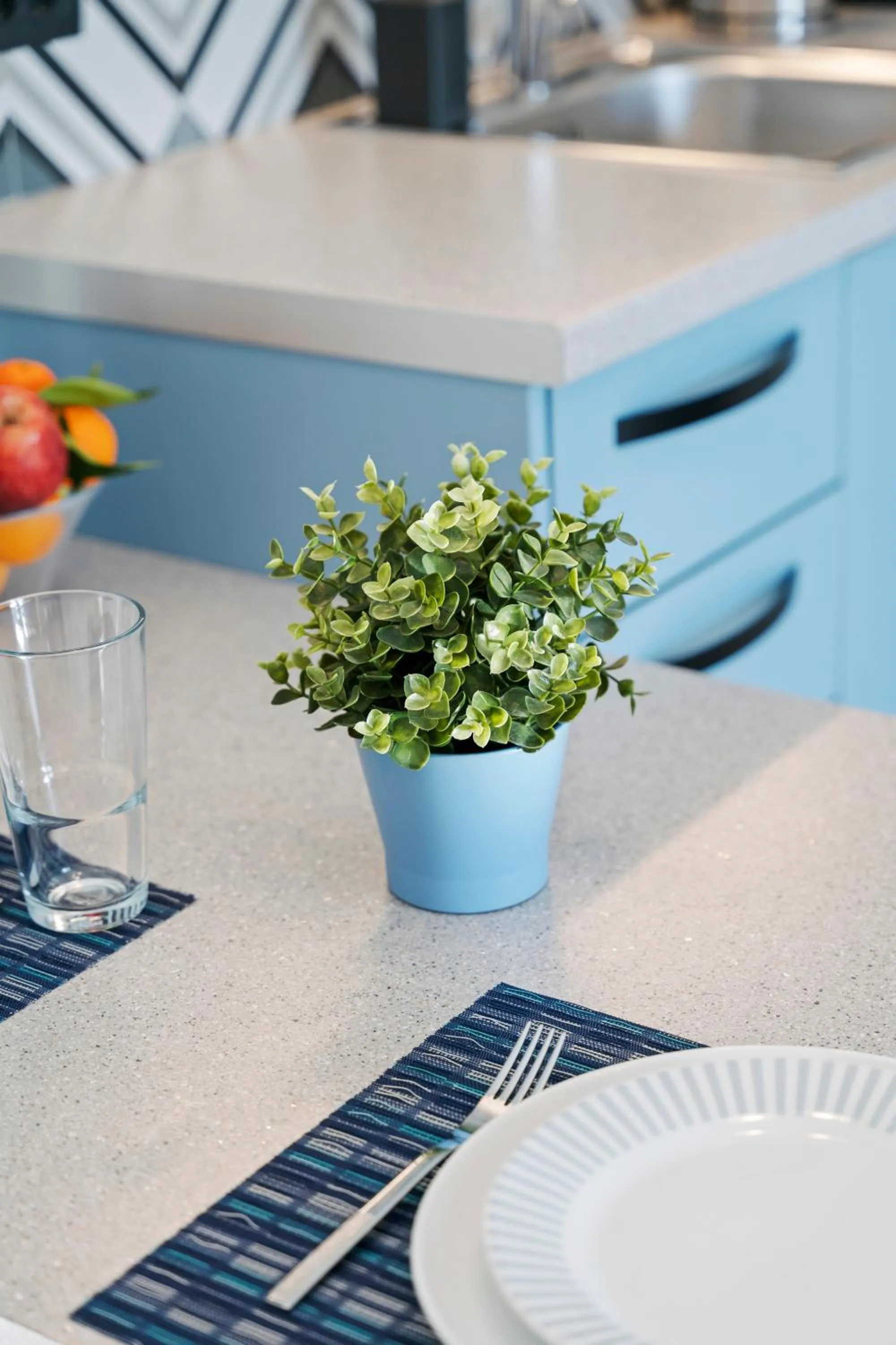 Kitchen or kitchenette in Frunze Luxury Apartments