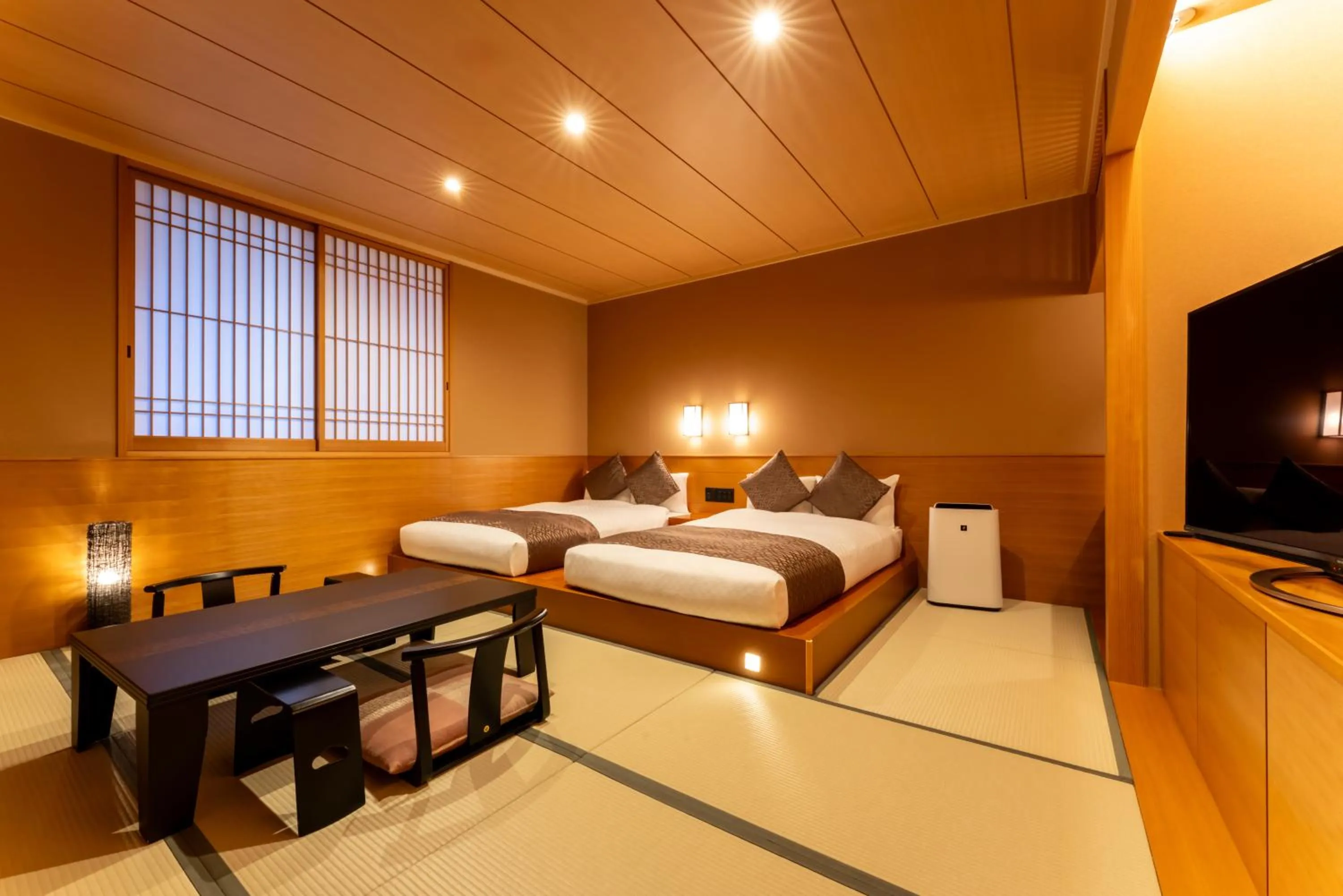 Bedroom, Bed in Temple Town Hotel WAQOO Horyuji