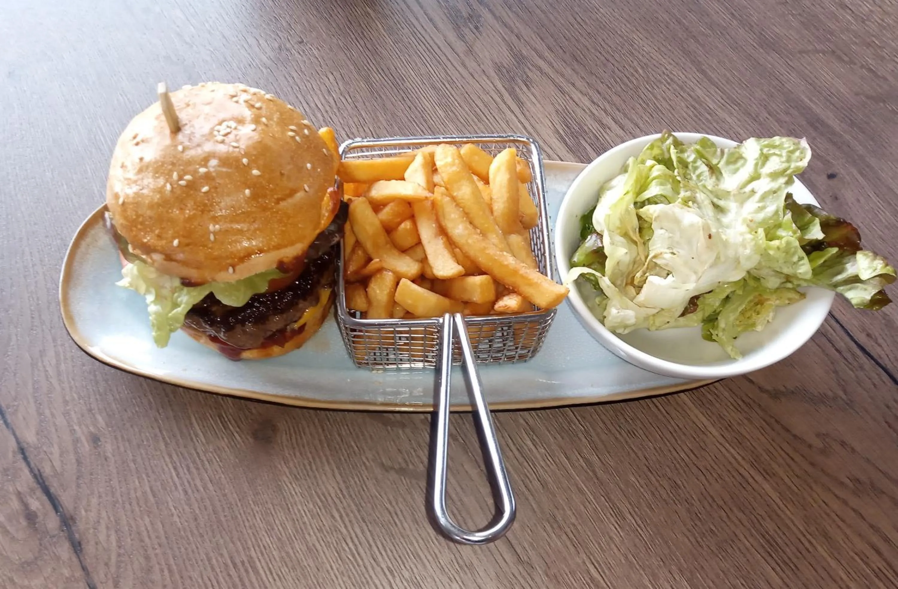 Restaurant/places to eat in Logis hôtel Annecy nord / Argonay