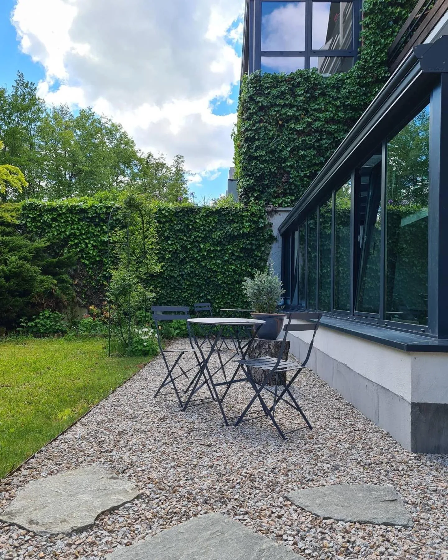 Patio in Maison Jenny Hotel Restaurant & Spa