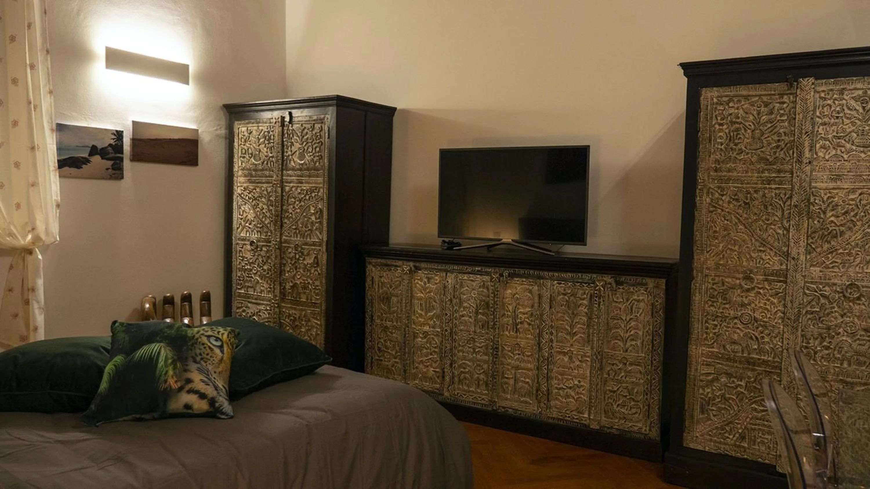 TV and multimedia, Bed in Villa Matildis