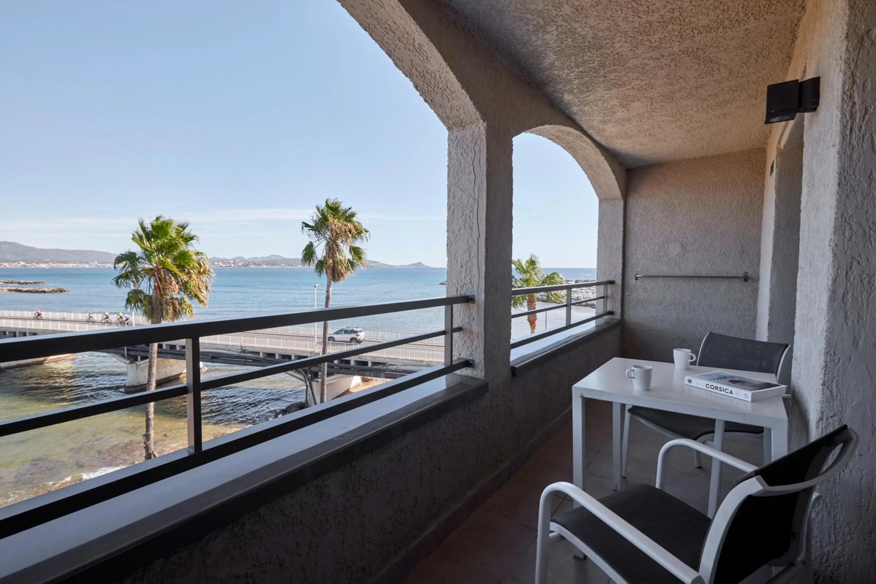 Sea view in Van der Valk Hotel Saint-Aygulf