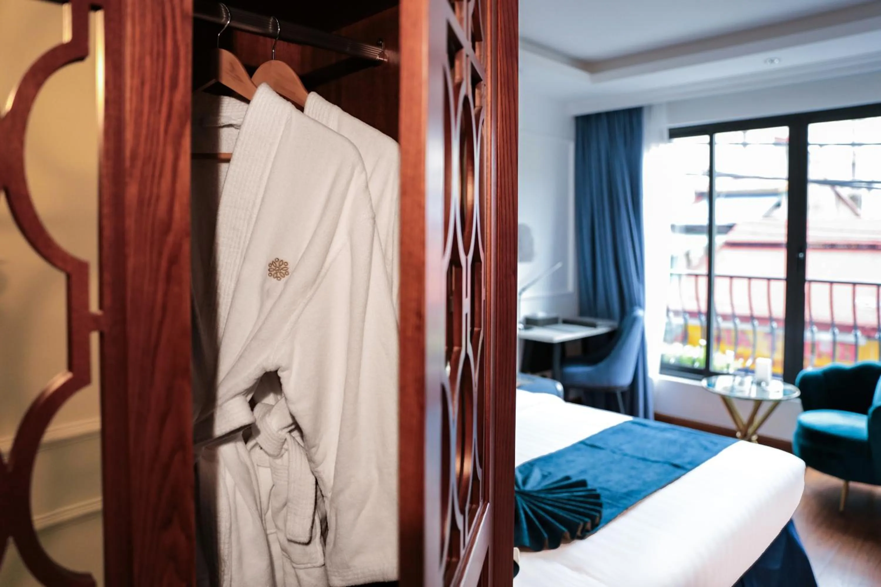 Bed in Hanoi Fiesta Central Hotel and Spa