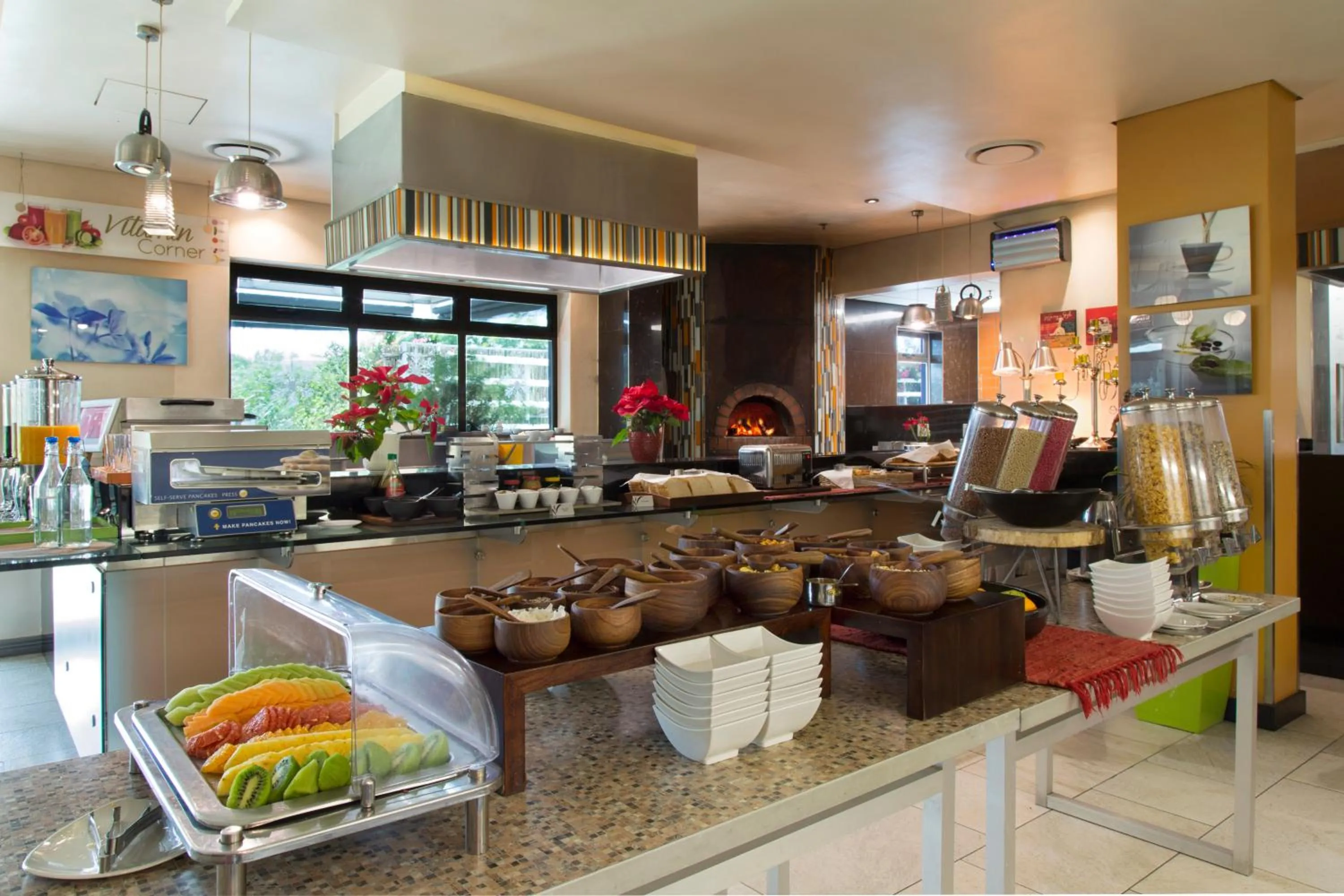 Decorative detail in Hotel Verde Cape Town Airport