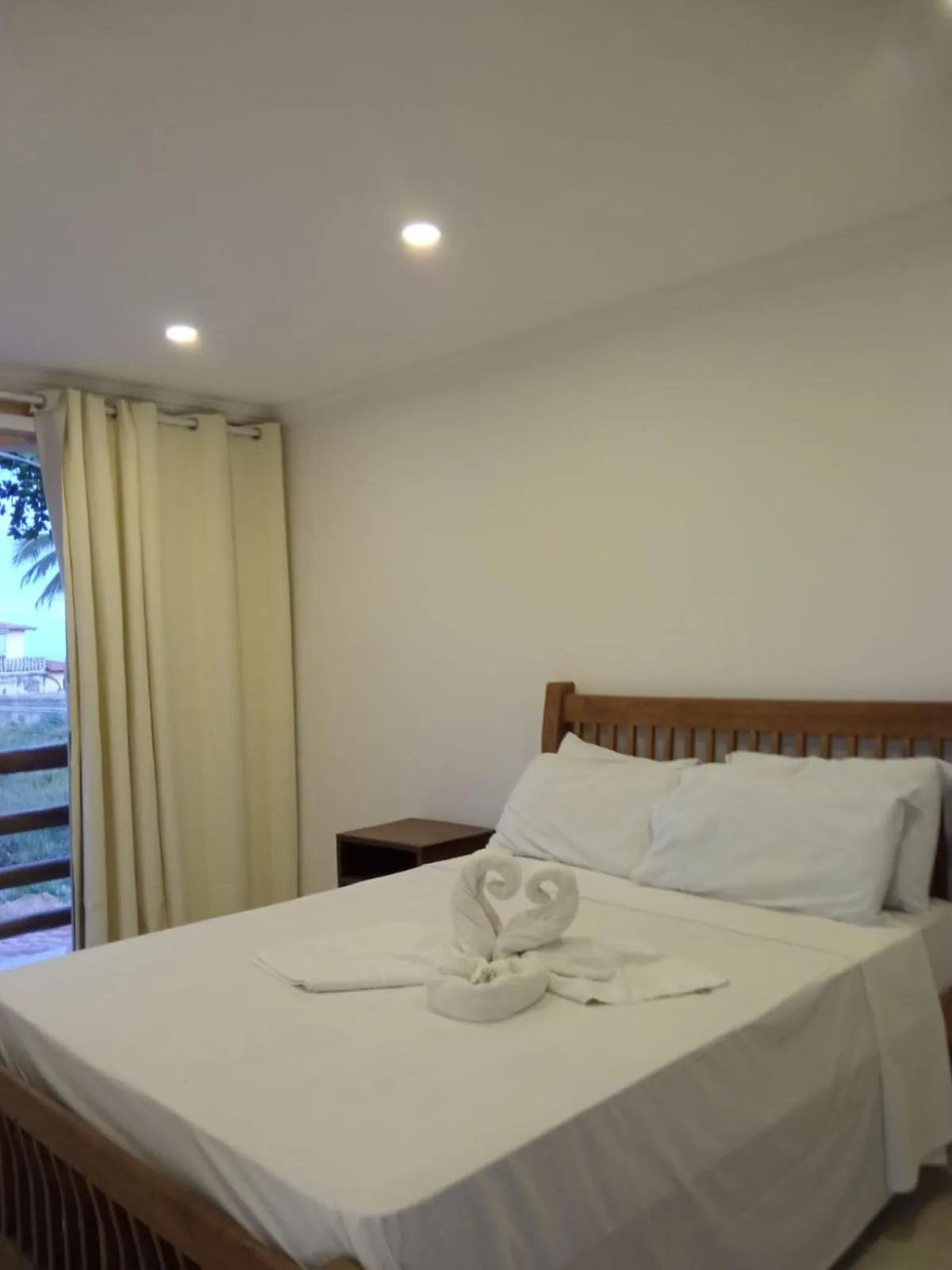 Bed in Pousada Água de Fuego