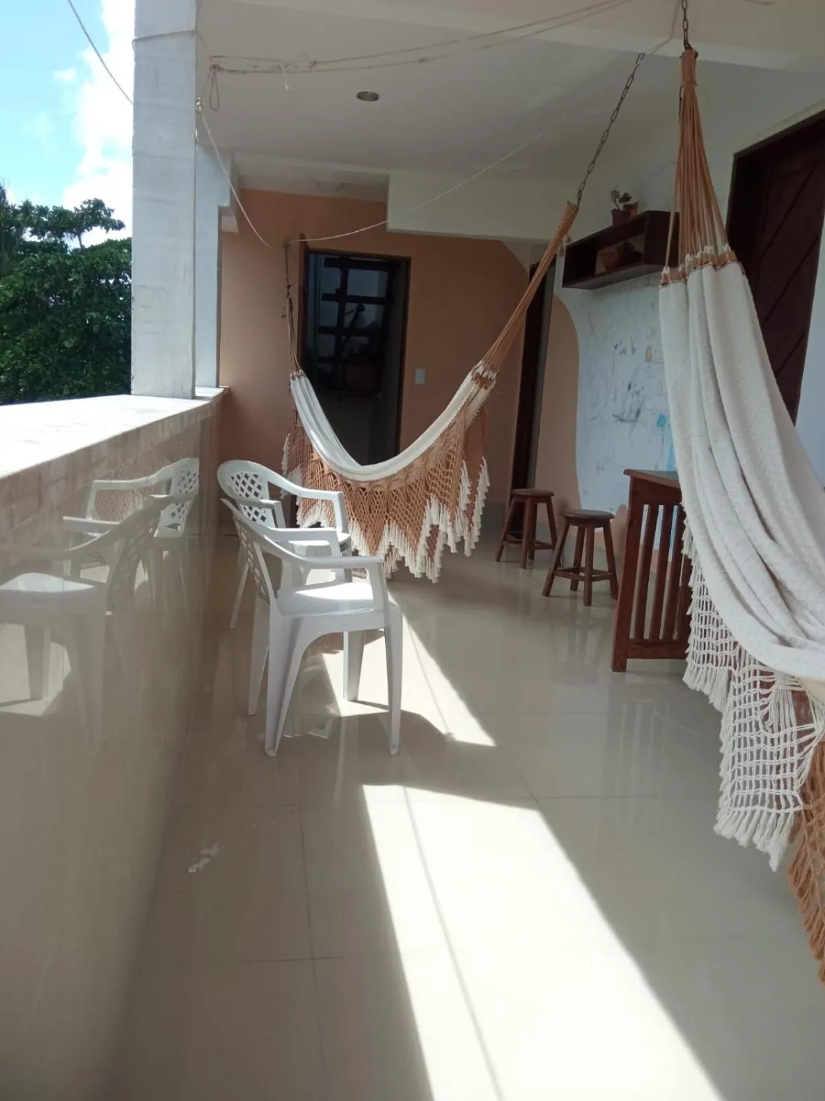 Balcony/Terrace in Pousada Água de Fuego