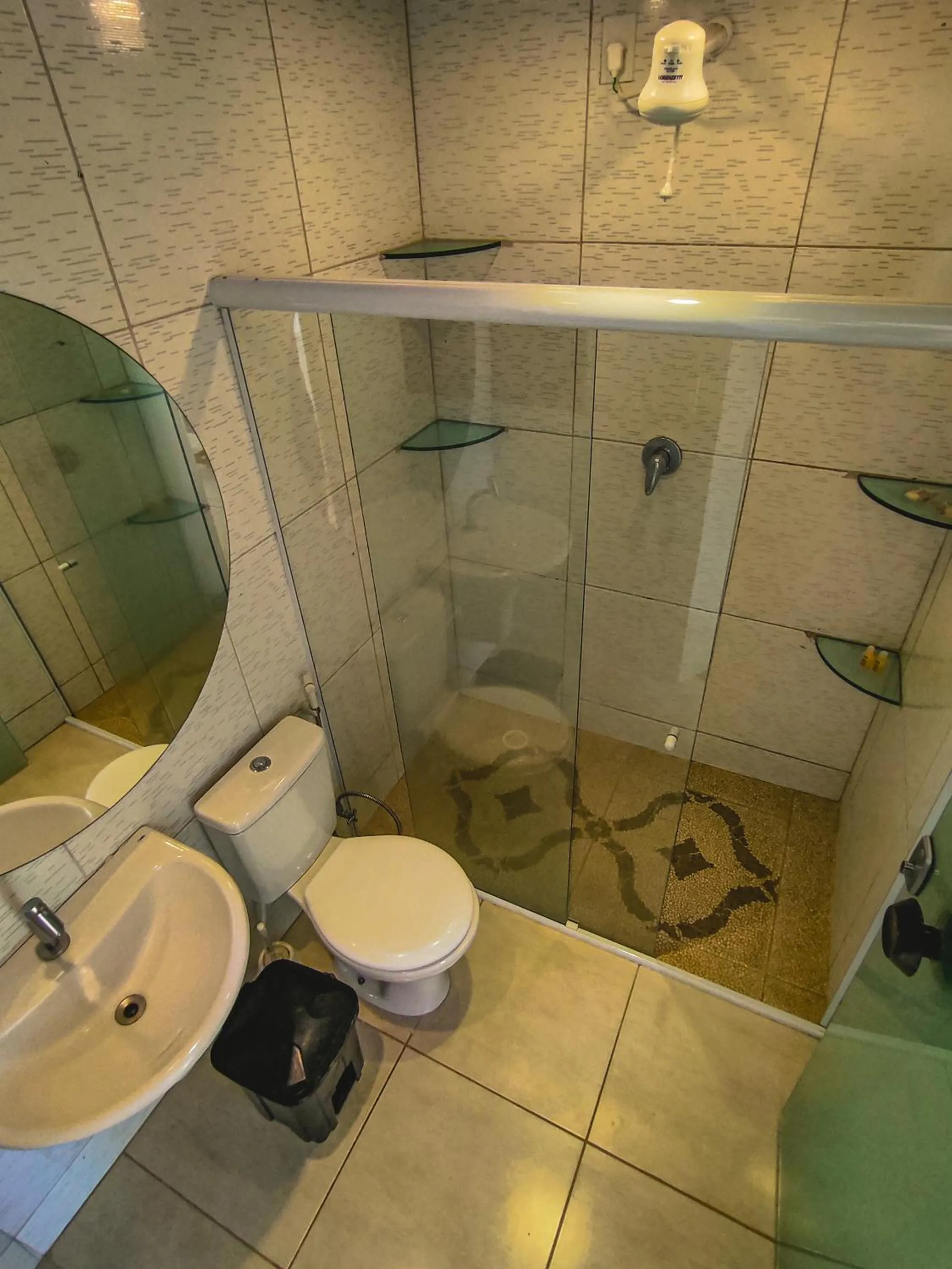 Bathroom in Pousada Água de Fuego