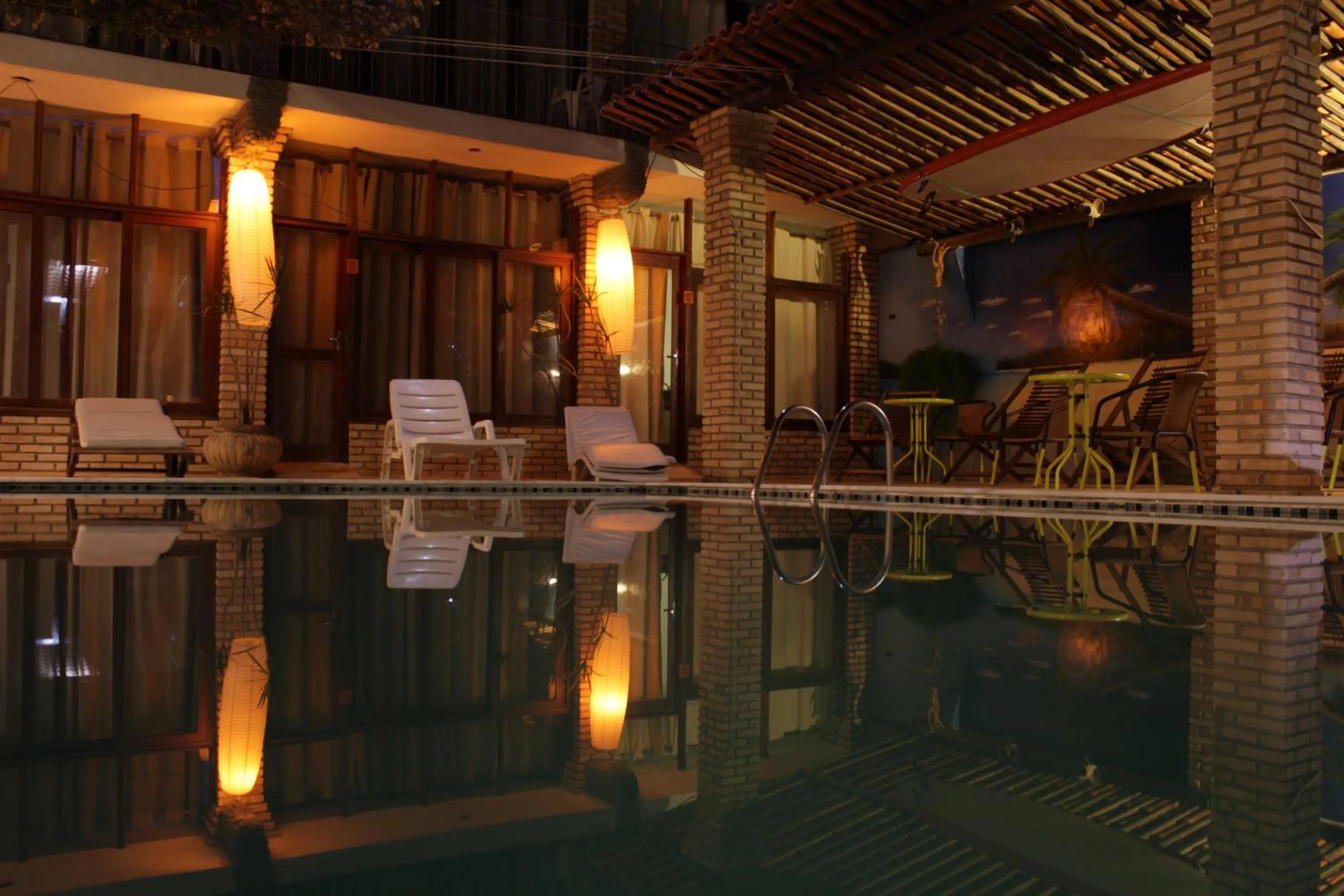 Swimming pool in Pousada Água de Fuego