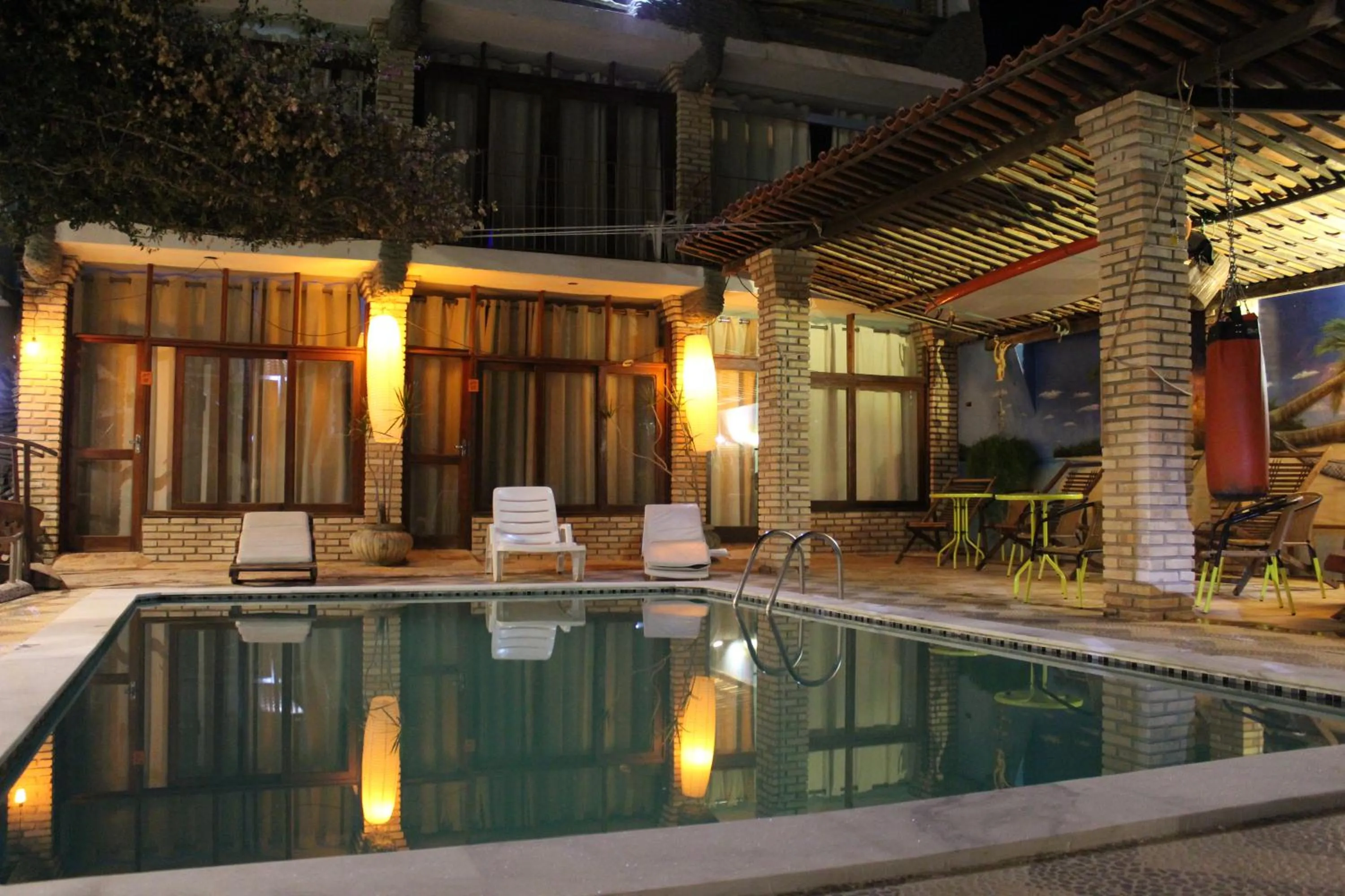 Swimming pool in Pousada Água de Fuego