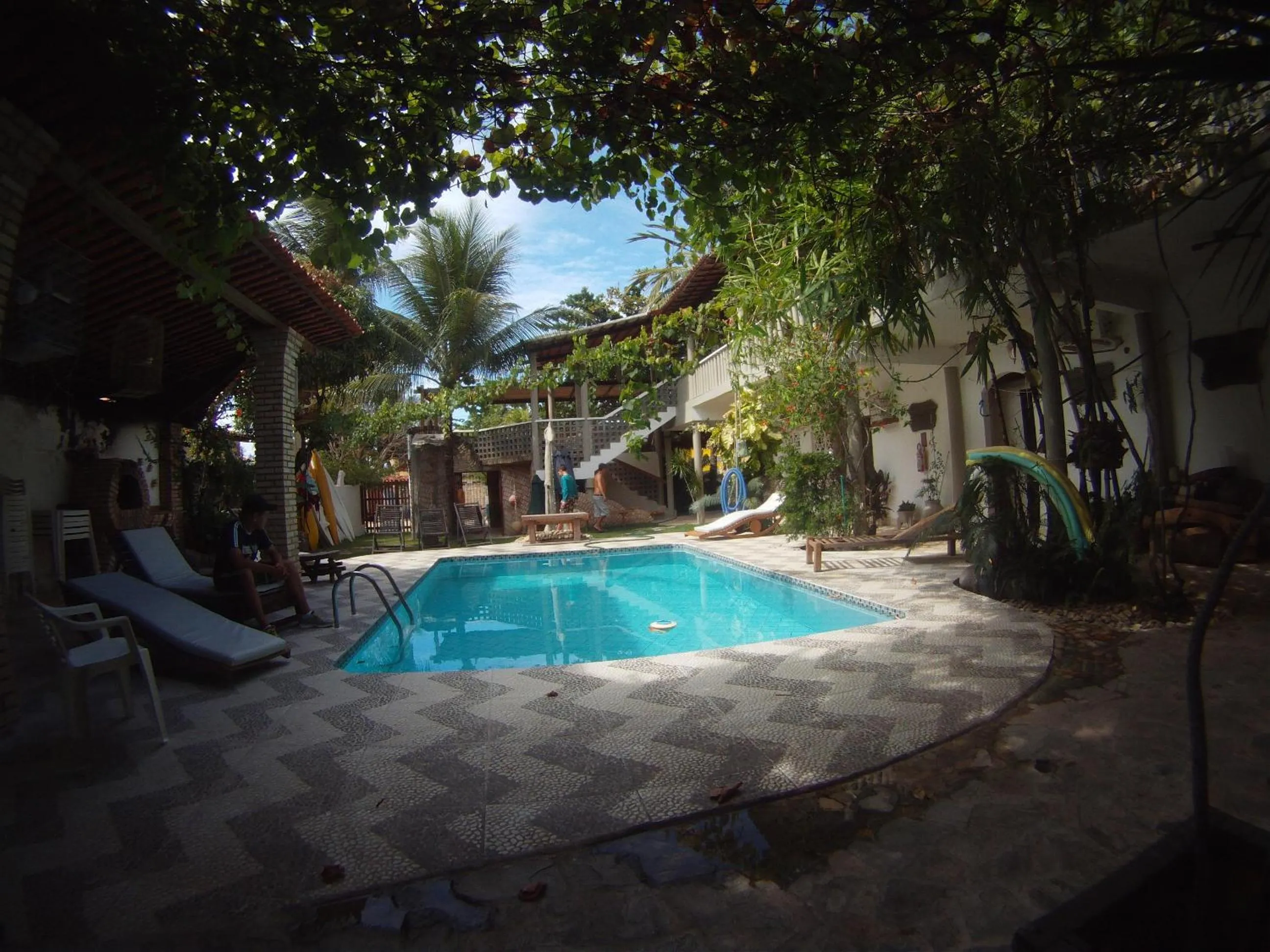 Swimming pool in Pousada Água de Fuego