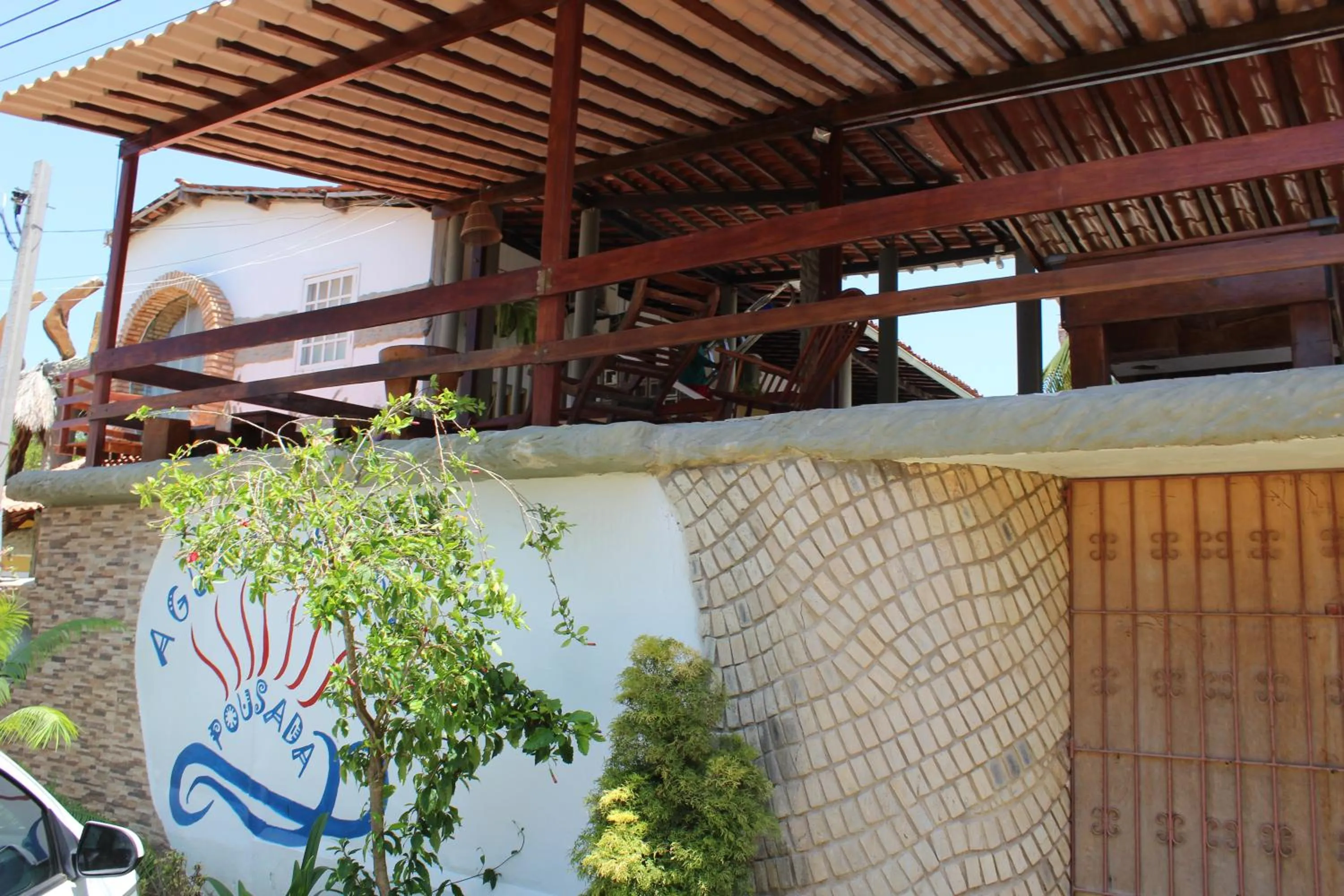 Facade/entrance in Pousada Água de Fuego