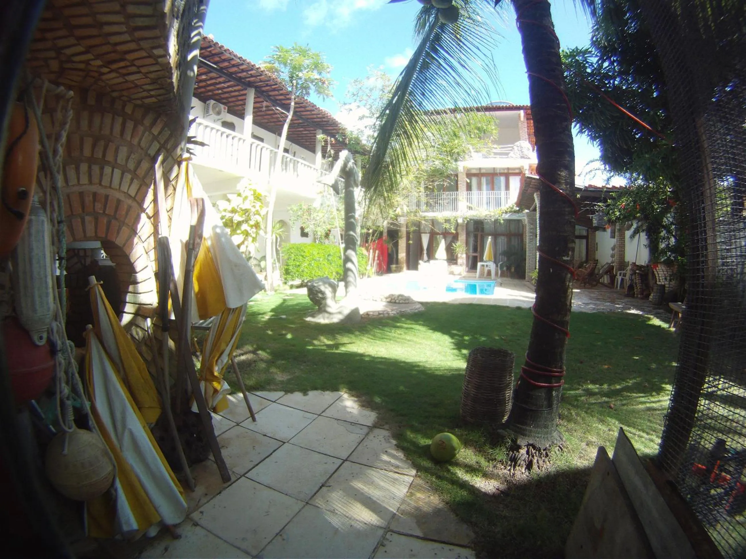 Garden in Pousada Água de Fuego