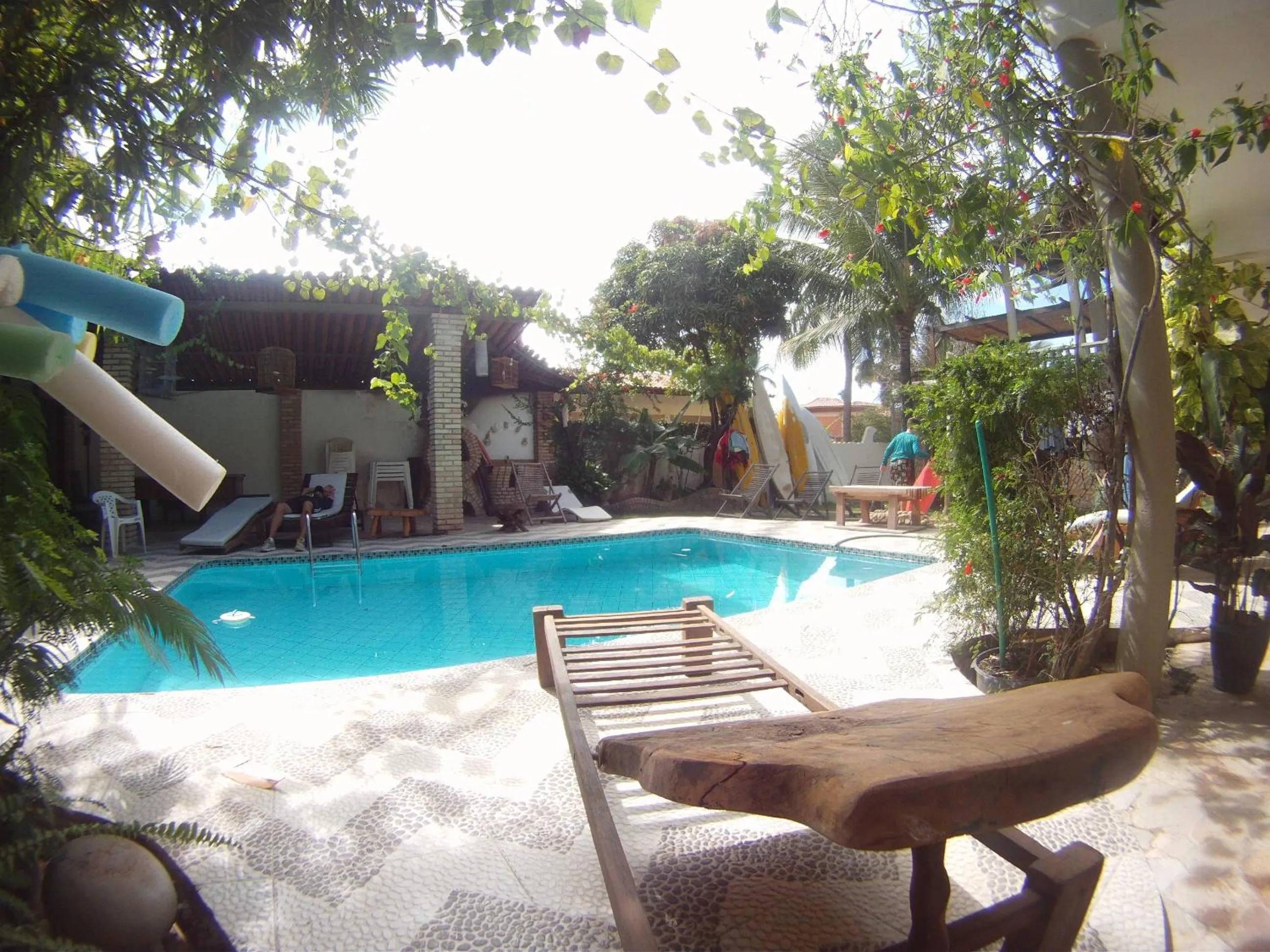 Swimming pool in Pousada Água de Fuego