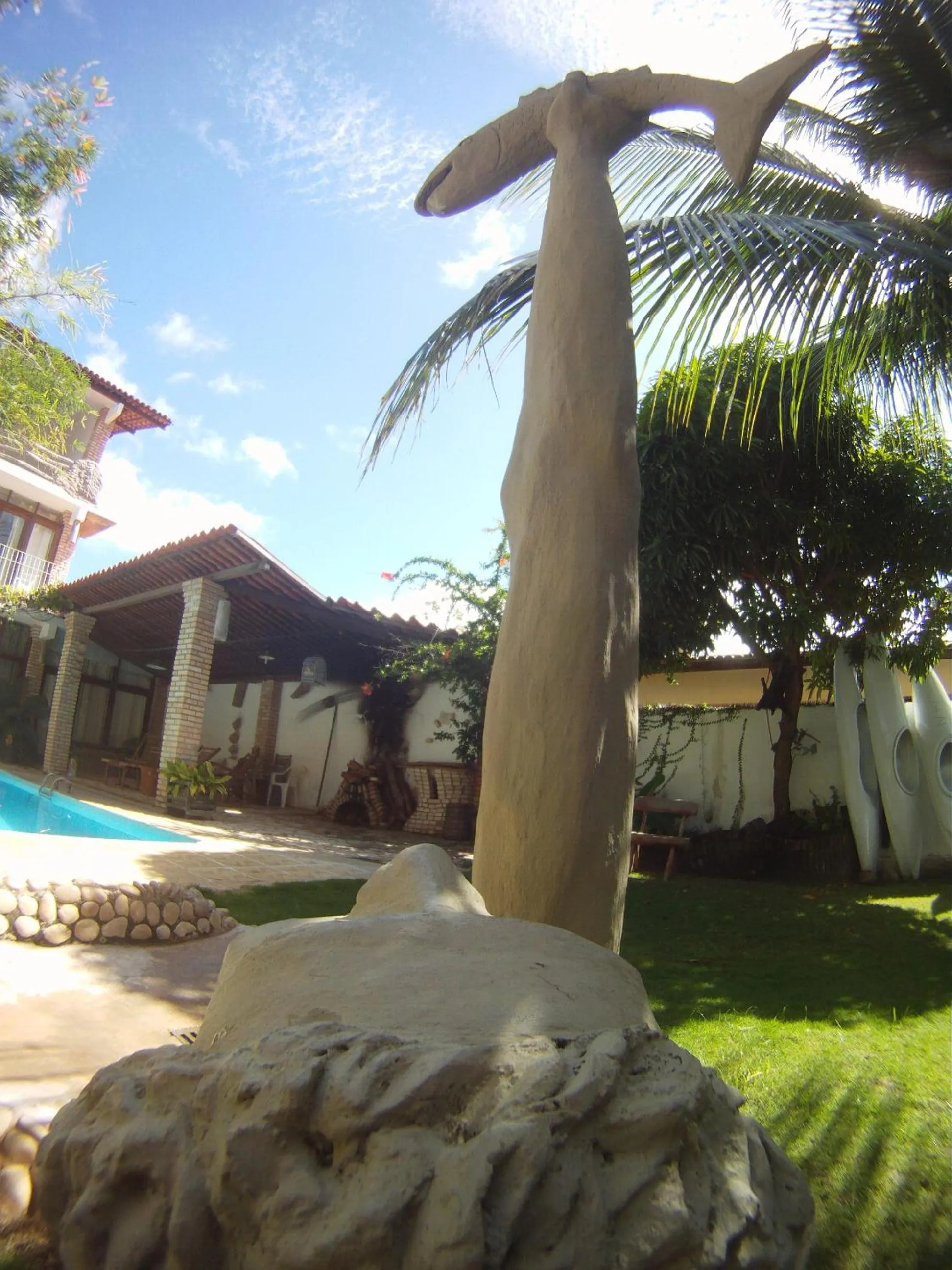 Garden in Pousada Água de Fuego
