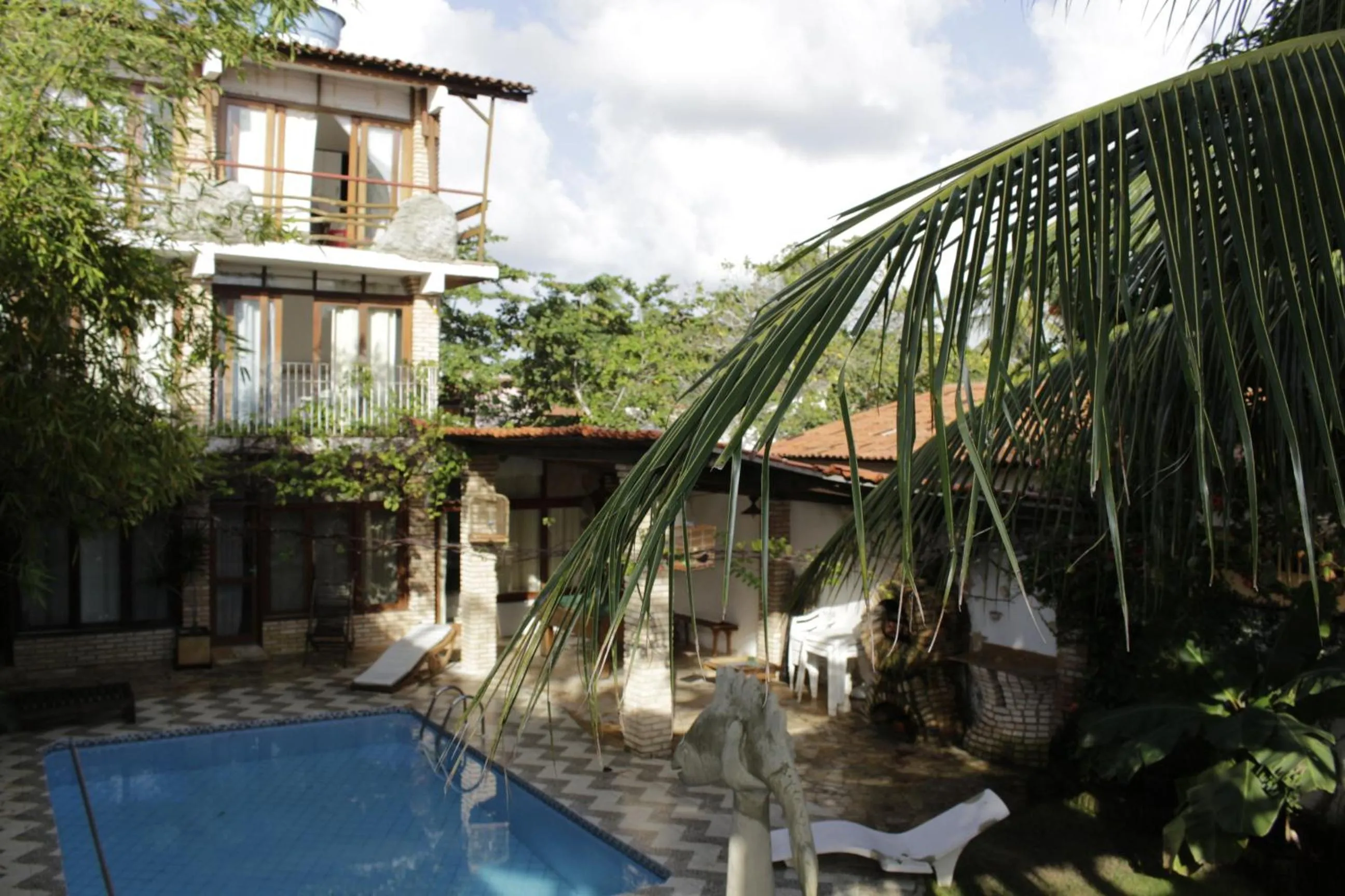 Swimming pool in Pousada Água de Fuego