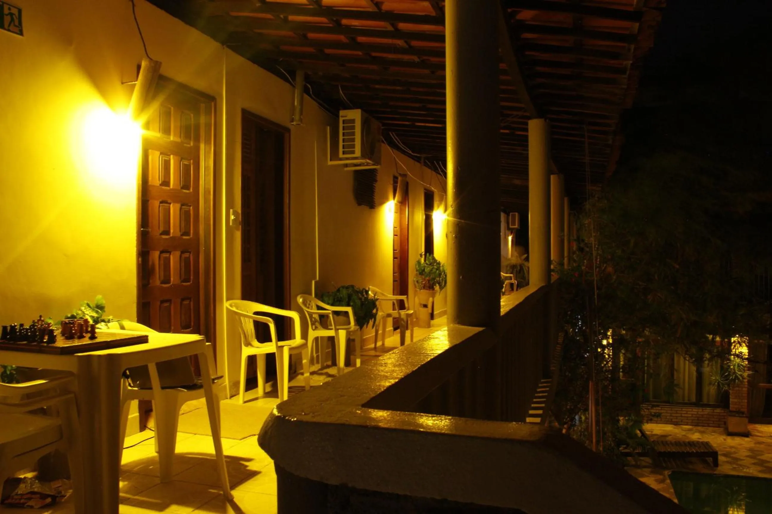 Balcony/Terrace in Pousada Água de Fuego