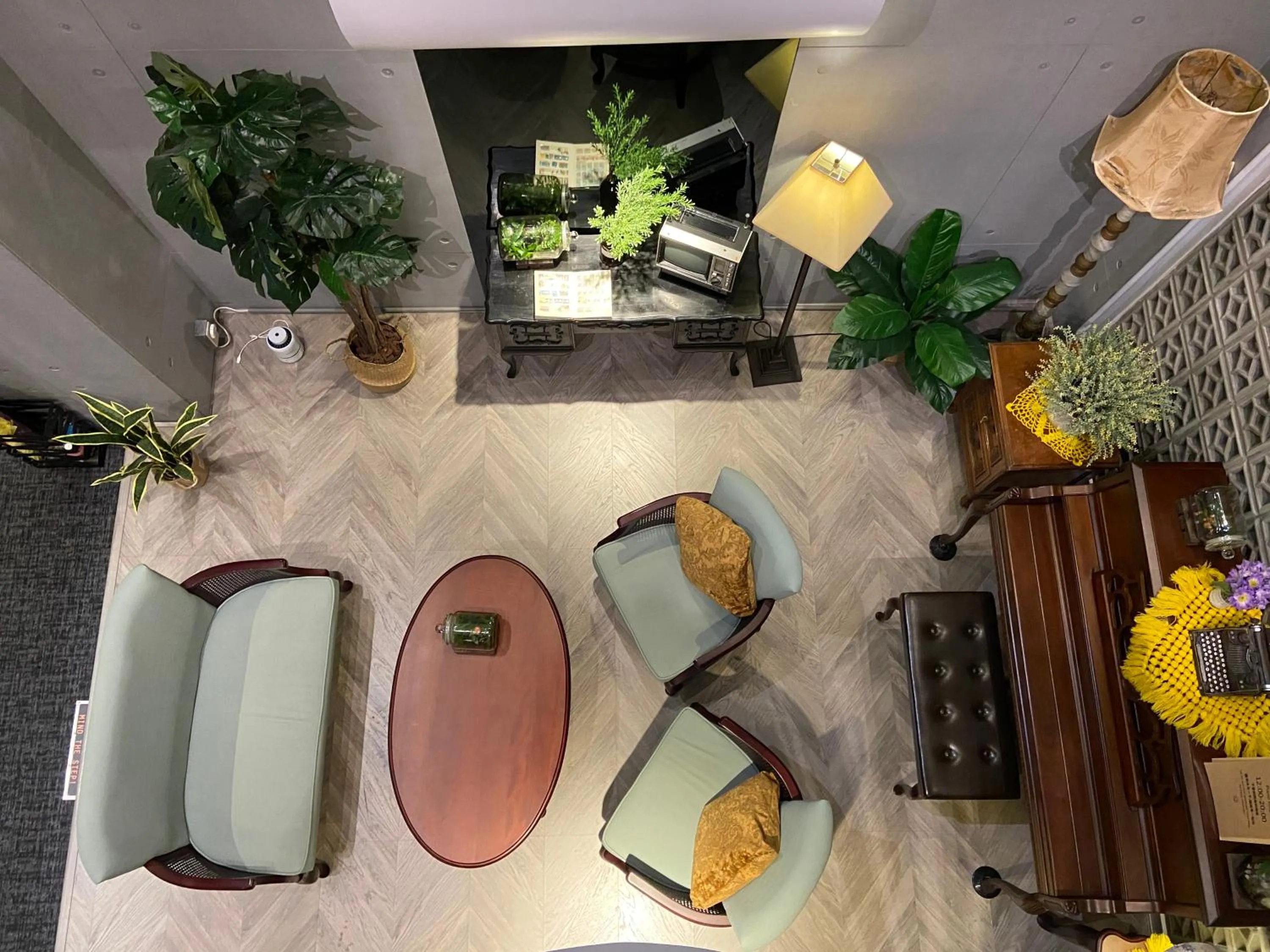 Living room in Cho Hotel 3