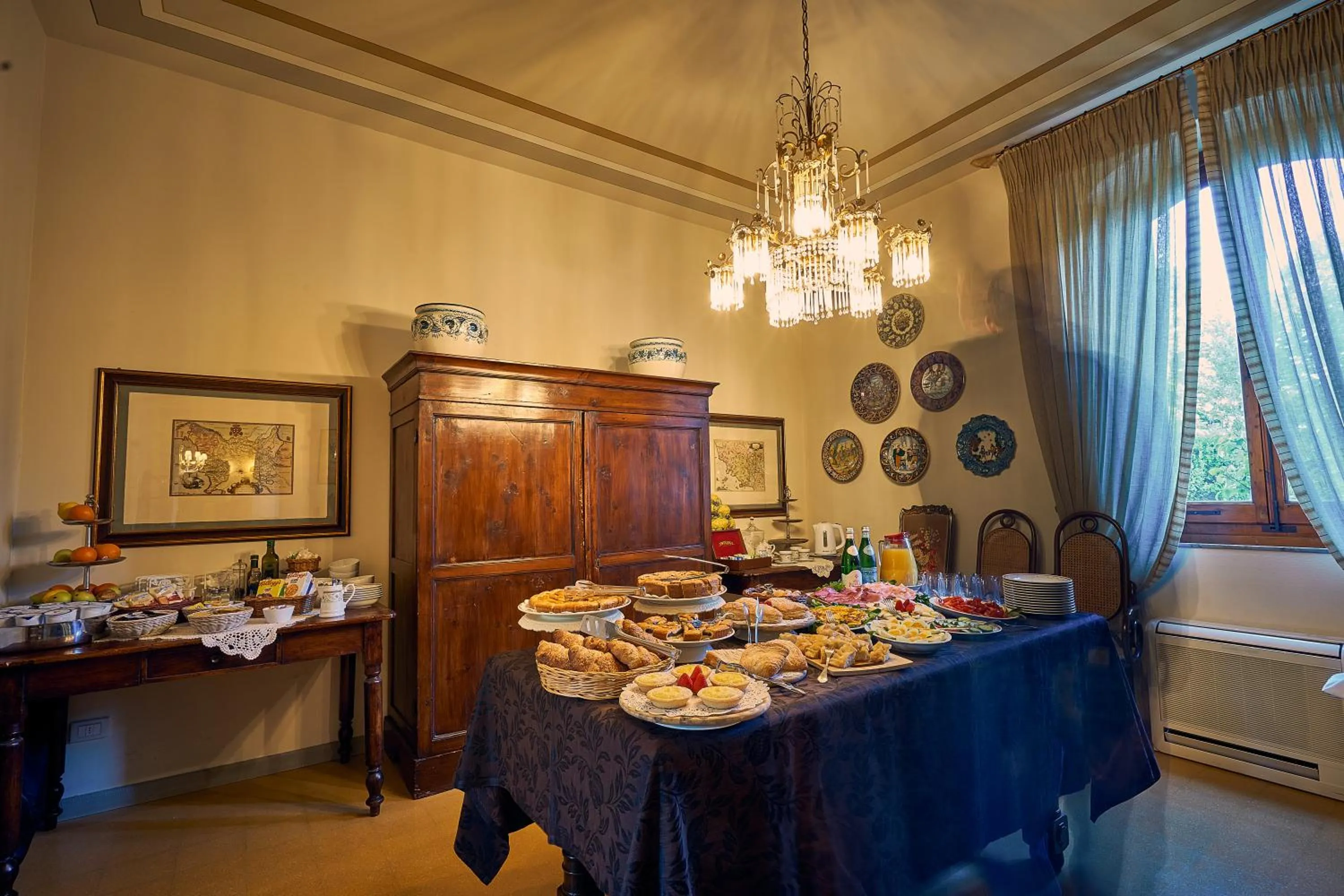 Lounge or bar in Villa Sestilia Guest House