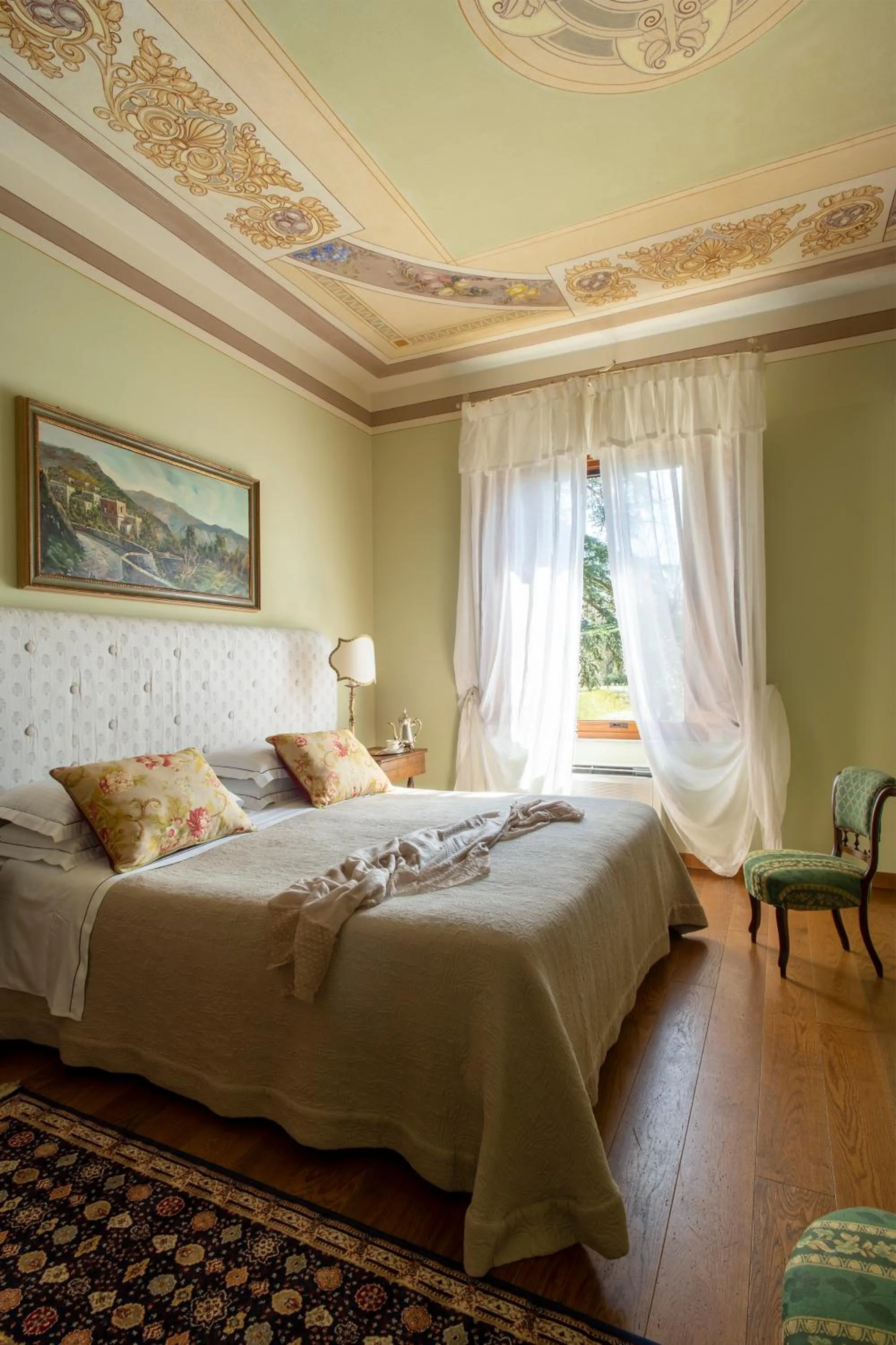 Bed in Villa Sestilia Guest House