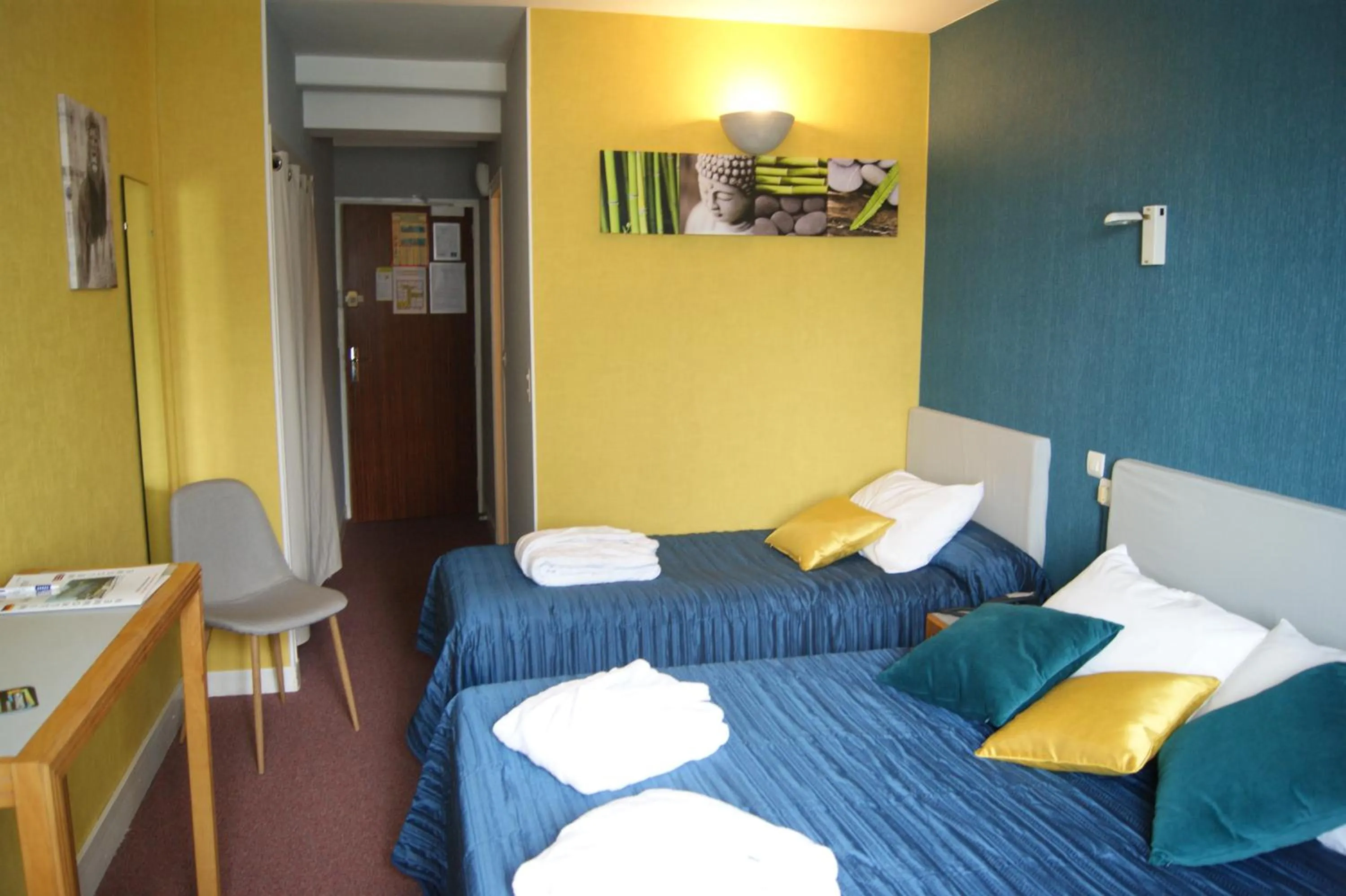 Bedroom in Hotel de L'Europe, La Roche-Posay