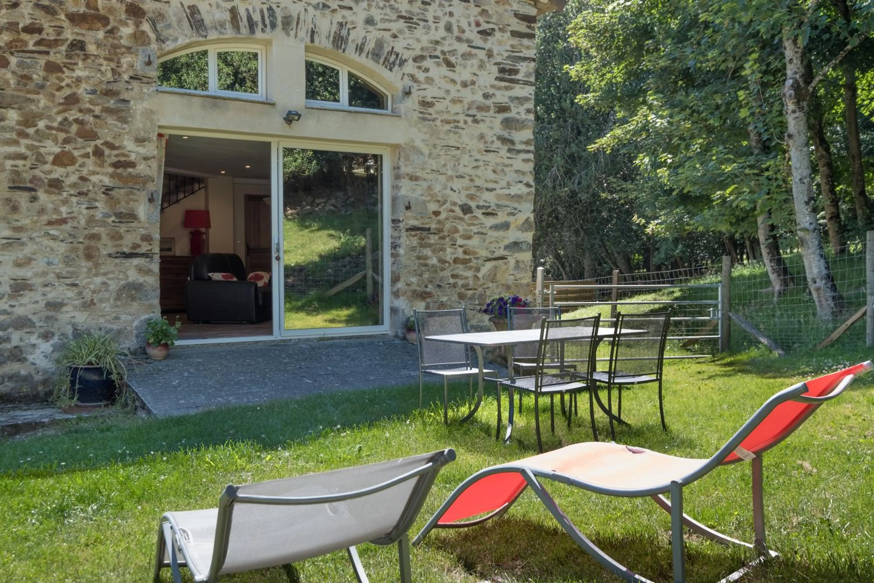 Garden in Domaine de Malouziès