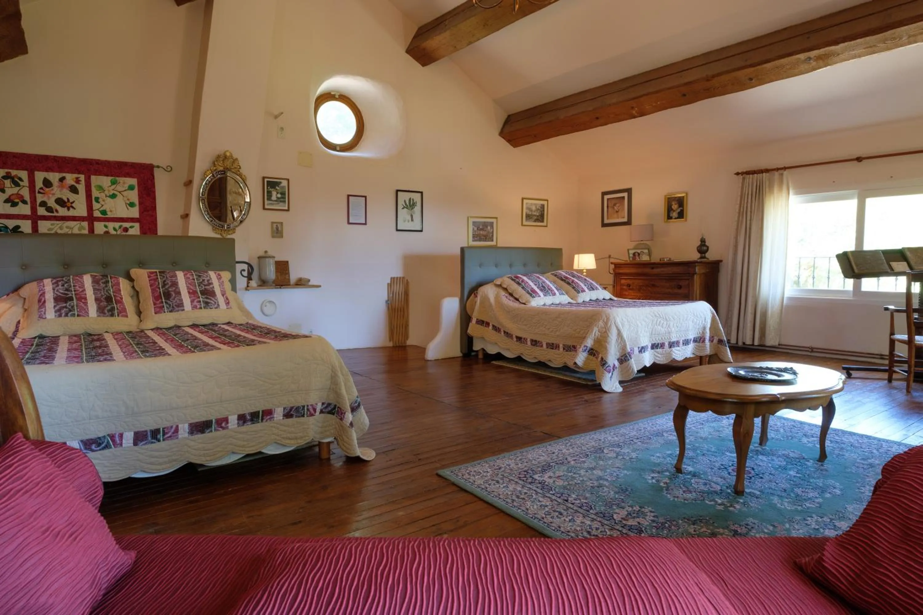 Bedroom, Bed in Domaine de Malouziès