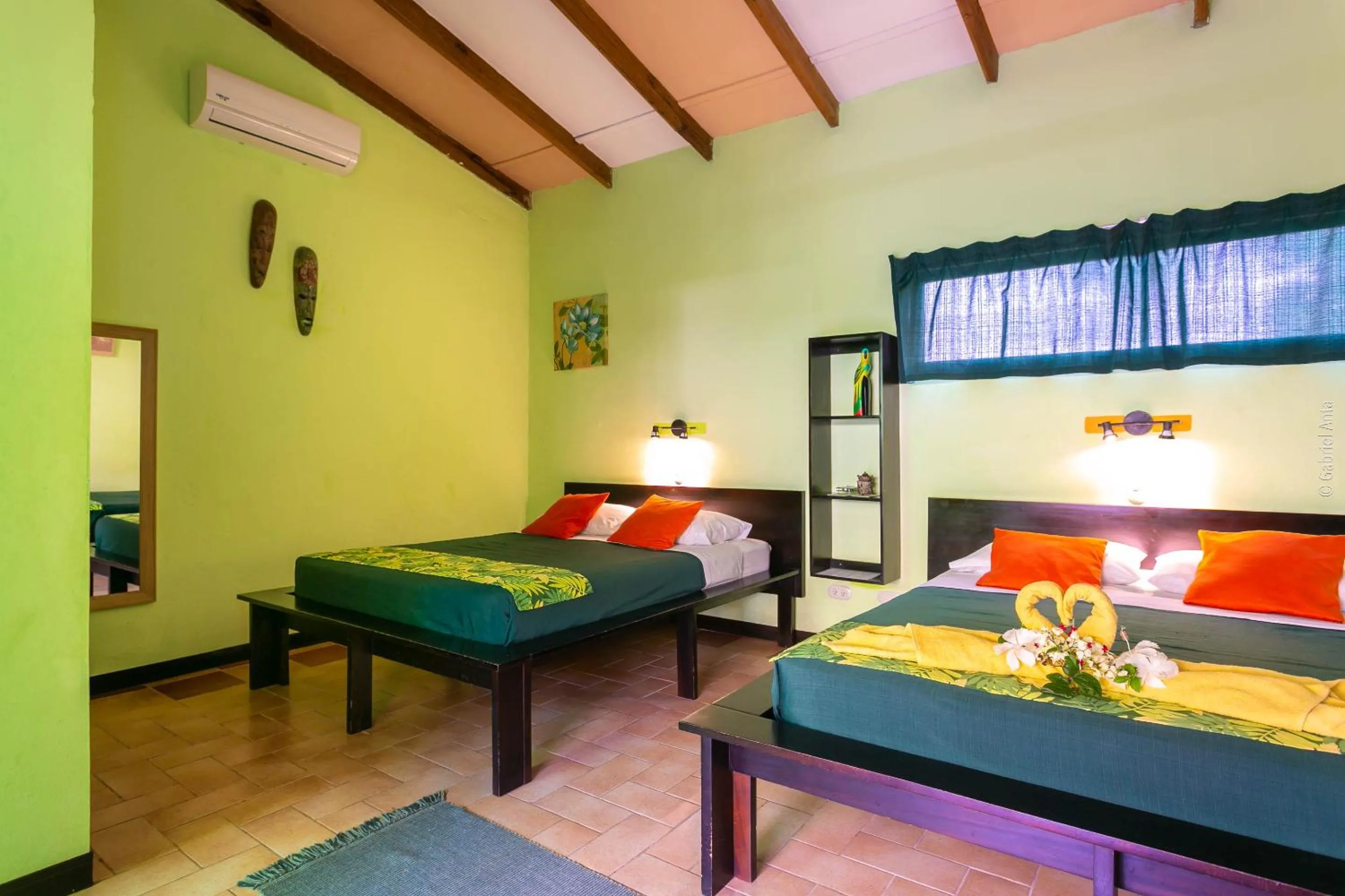 Bedroom, Bed in Hotel Boutique La Casa de las Flores