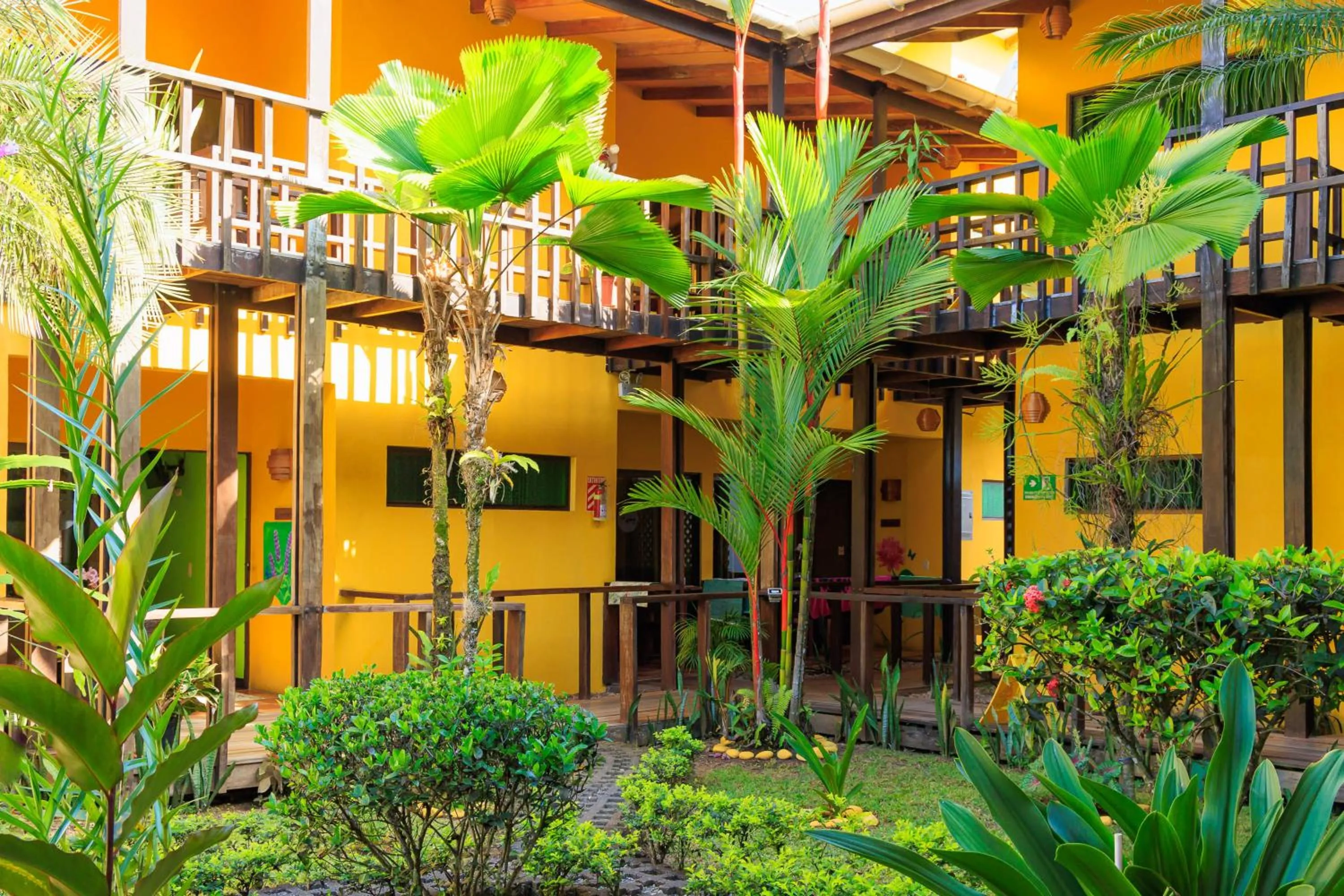 Property building in Hotel Boutique La Casa de las Flores