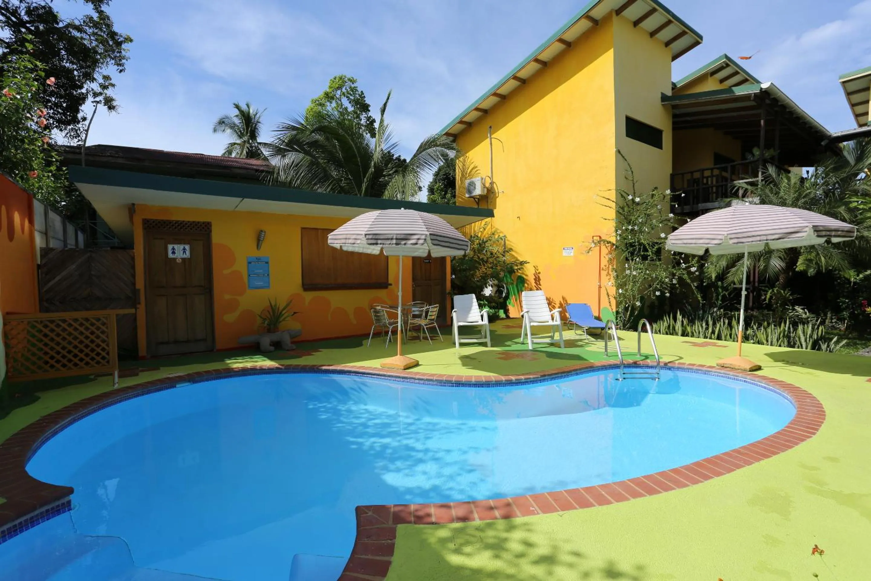 Swimming pool in Hotel Boutique La Casa de las Flores