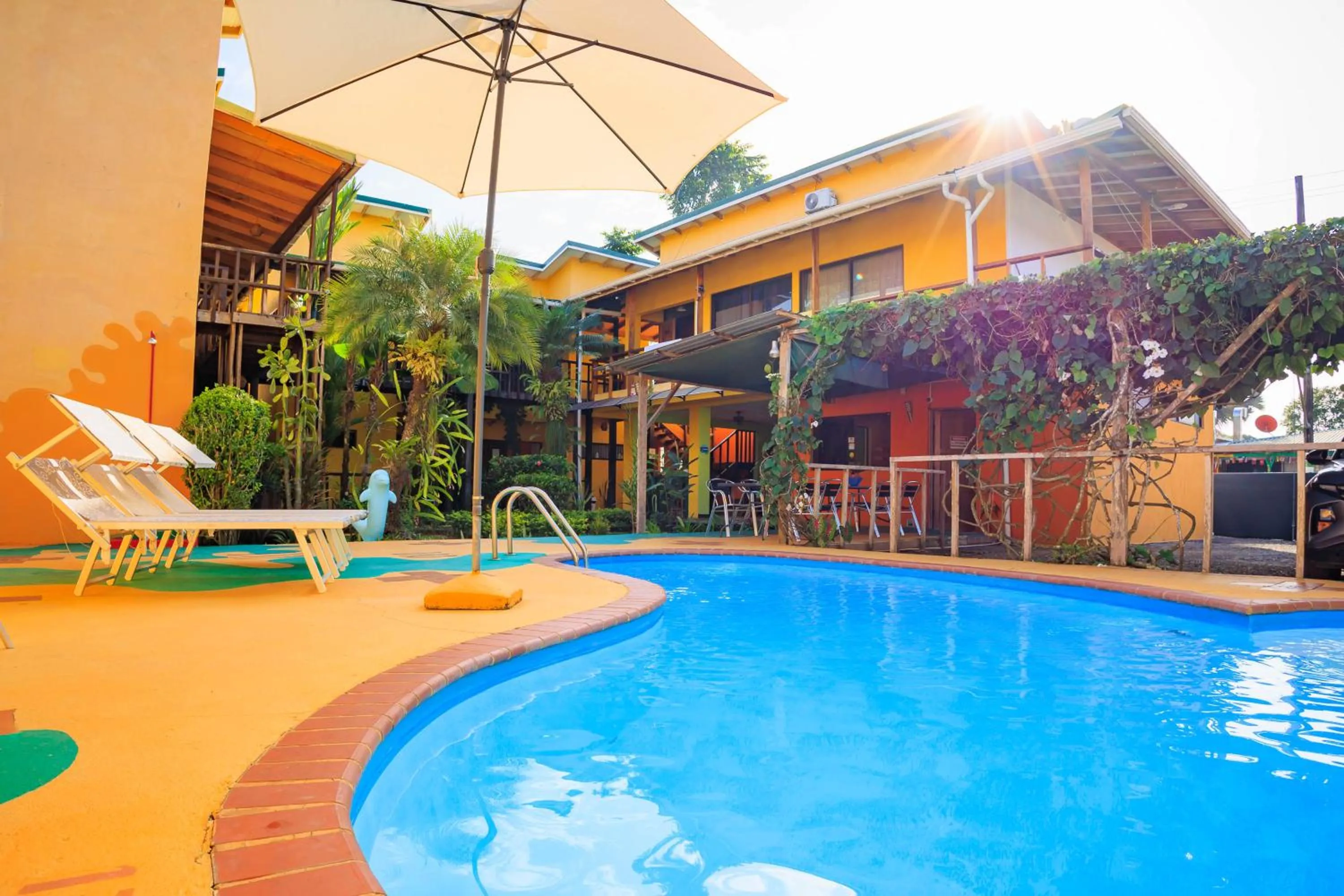 Property building in Hotel Boutique La Casa de las Flores