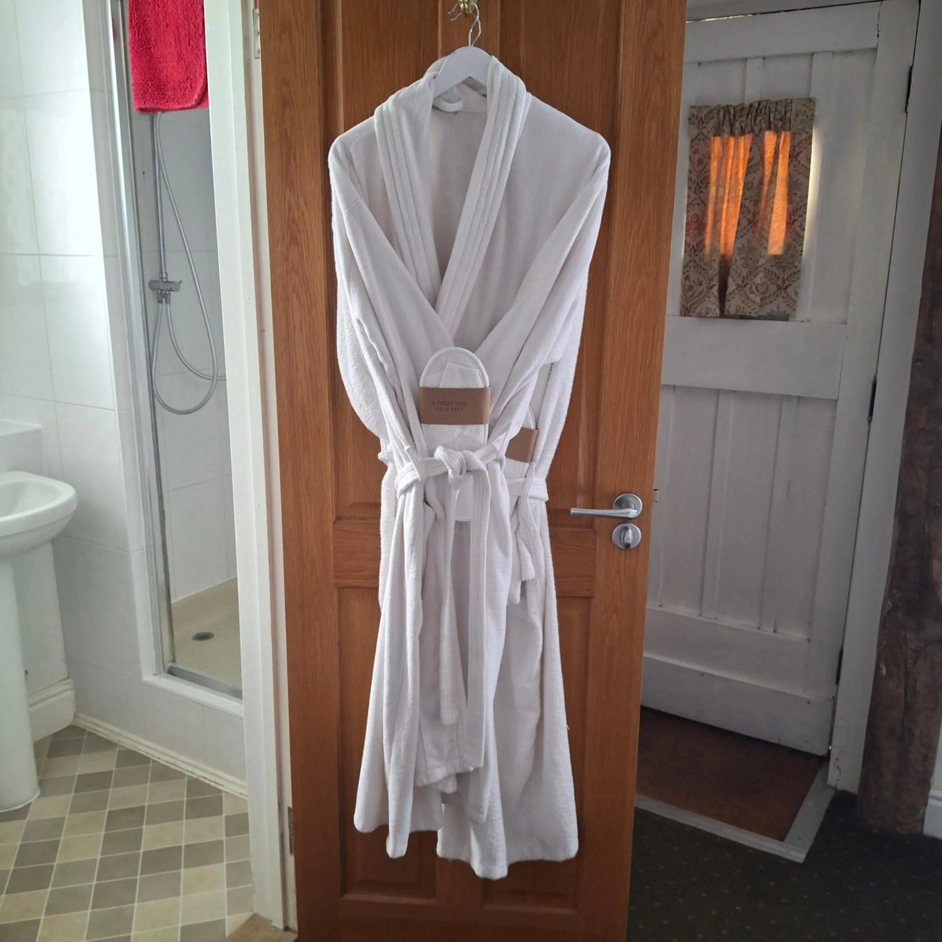 Shower in The Abbey Hotel & Apartments