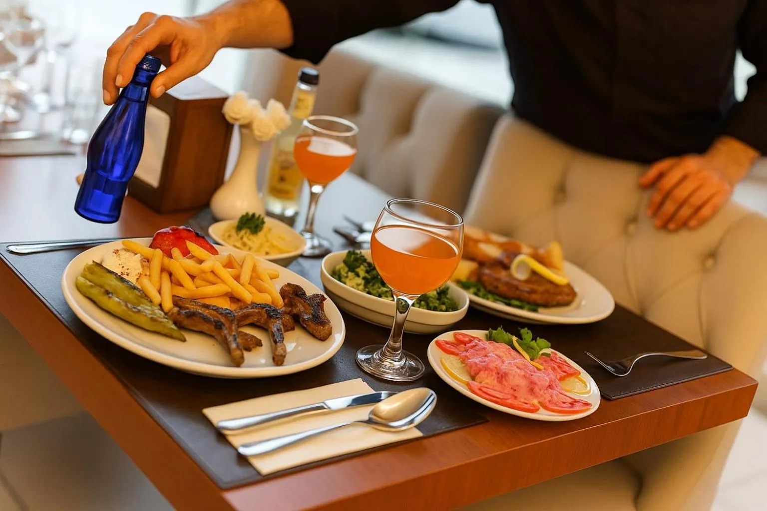 Restaurant/places to eat in Grand Hotel Avcılar