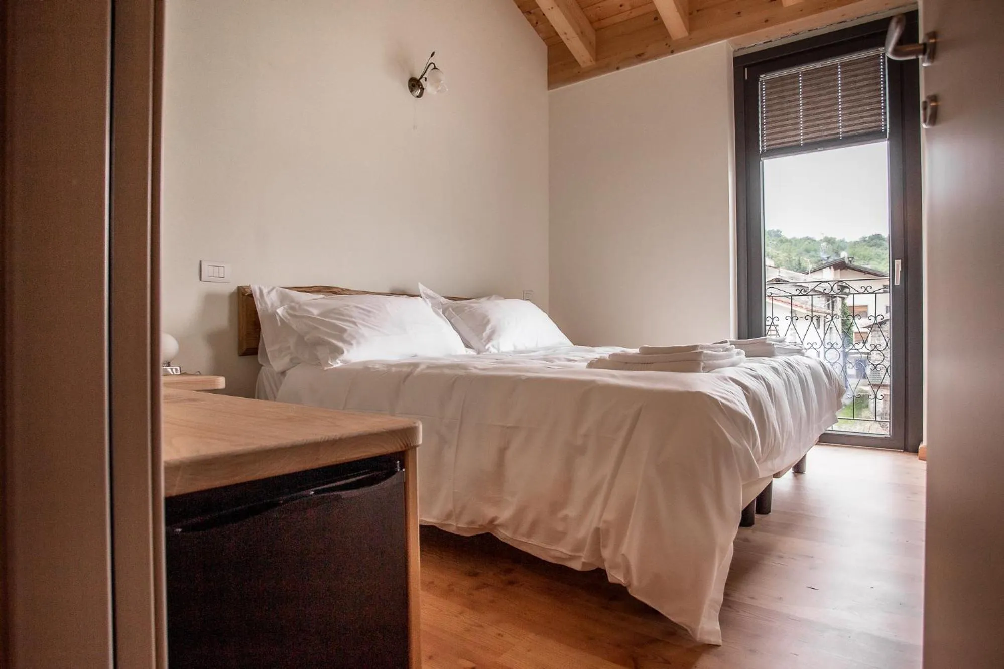 Bed in foresteria stazzona