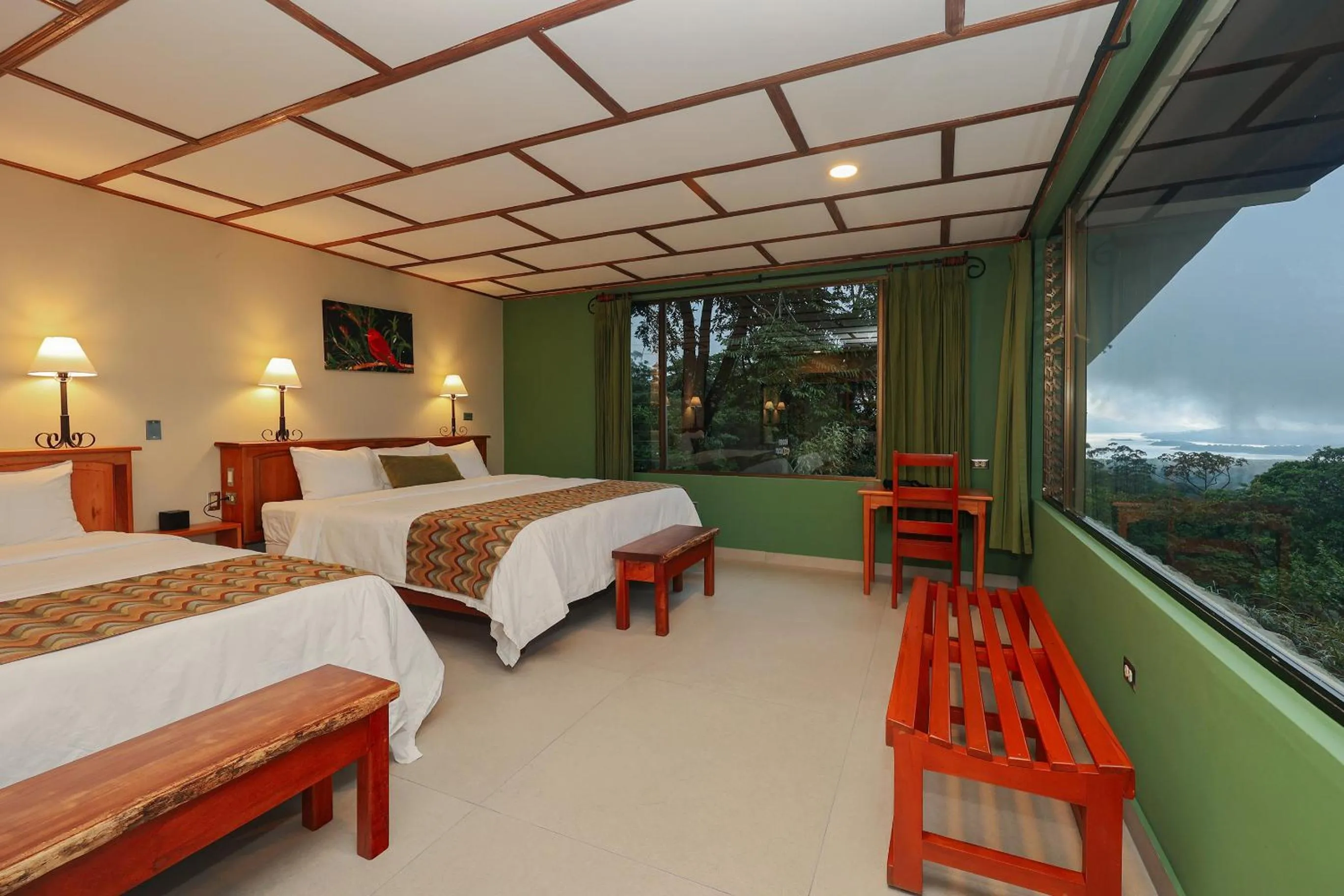 Photo of the whole room, Bed in Arenal Observatory Lodge & Trails