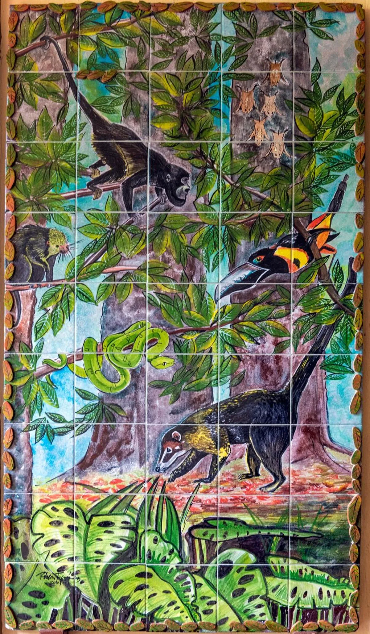 Decorative detail in Arenal Observatory Lodge & Trails