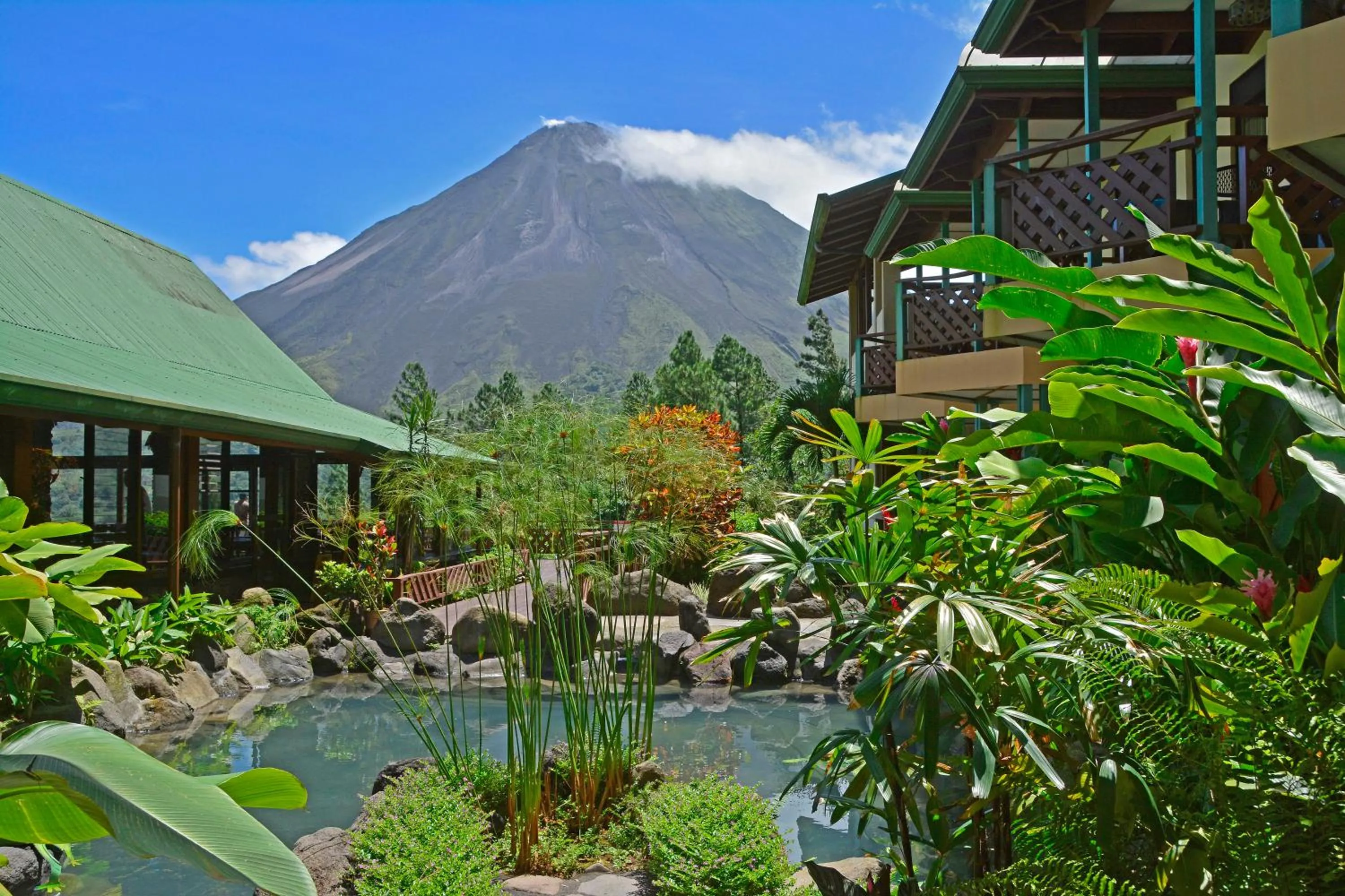 Facade/entrance in Arenal Observatory Lodge & Trails