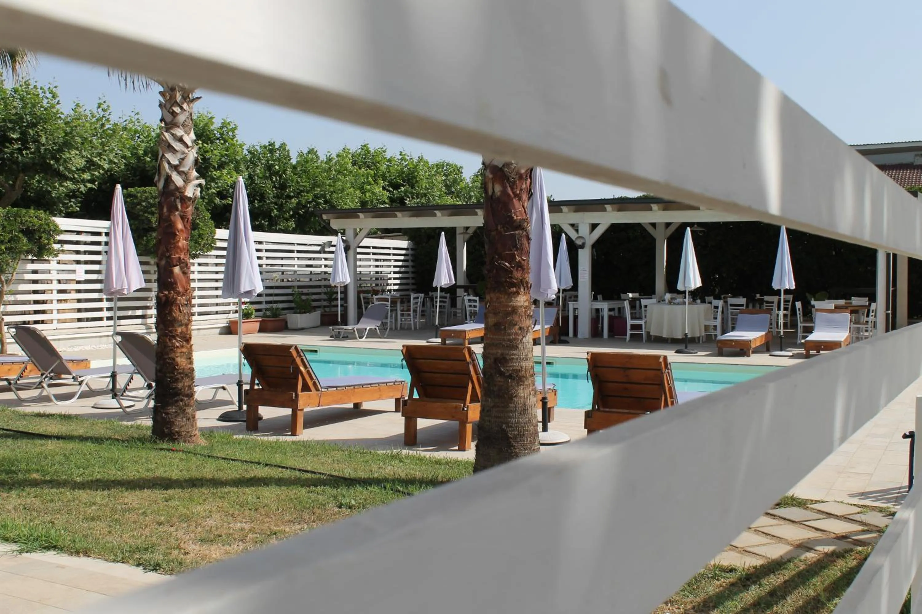 Swimming pool in Villa Miramare